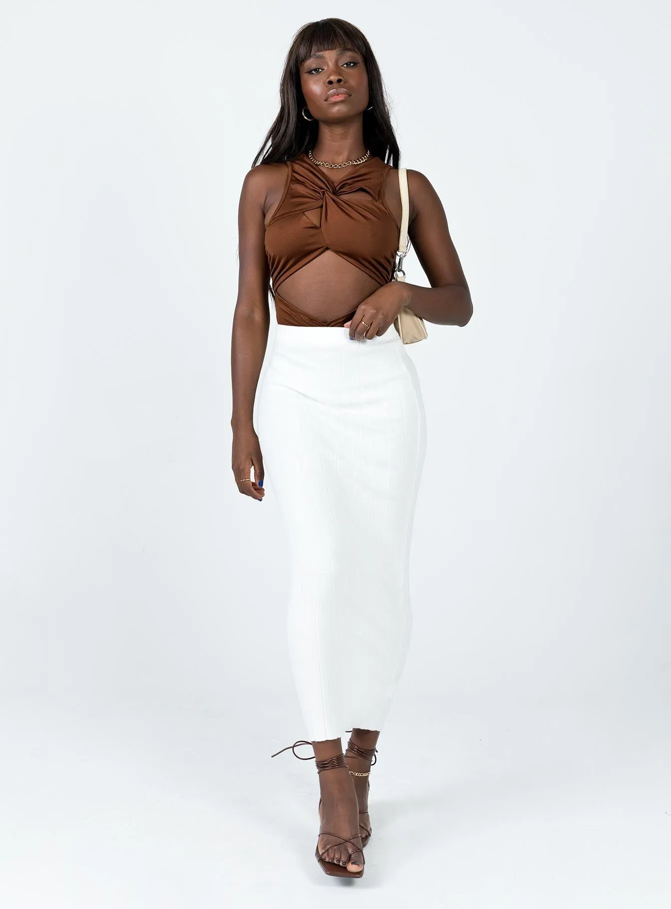 strapless bodysuit purple bodysuit Hendrix Bodysuit Brown