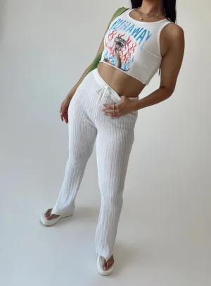 Low Bulk Santorini Knit Pant Ivory
