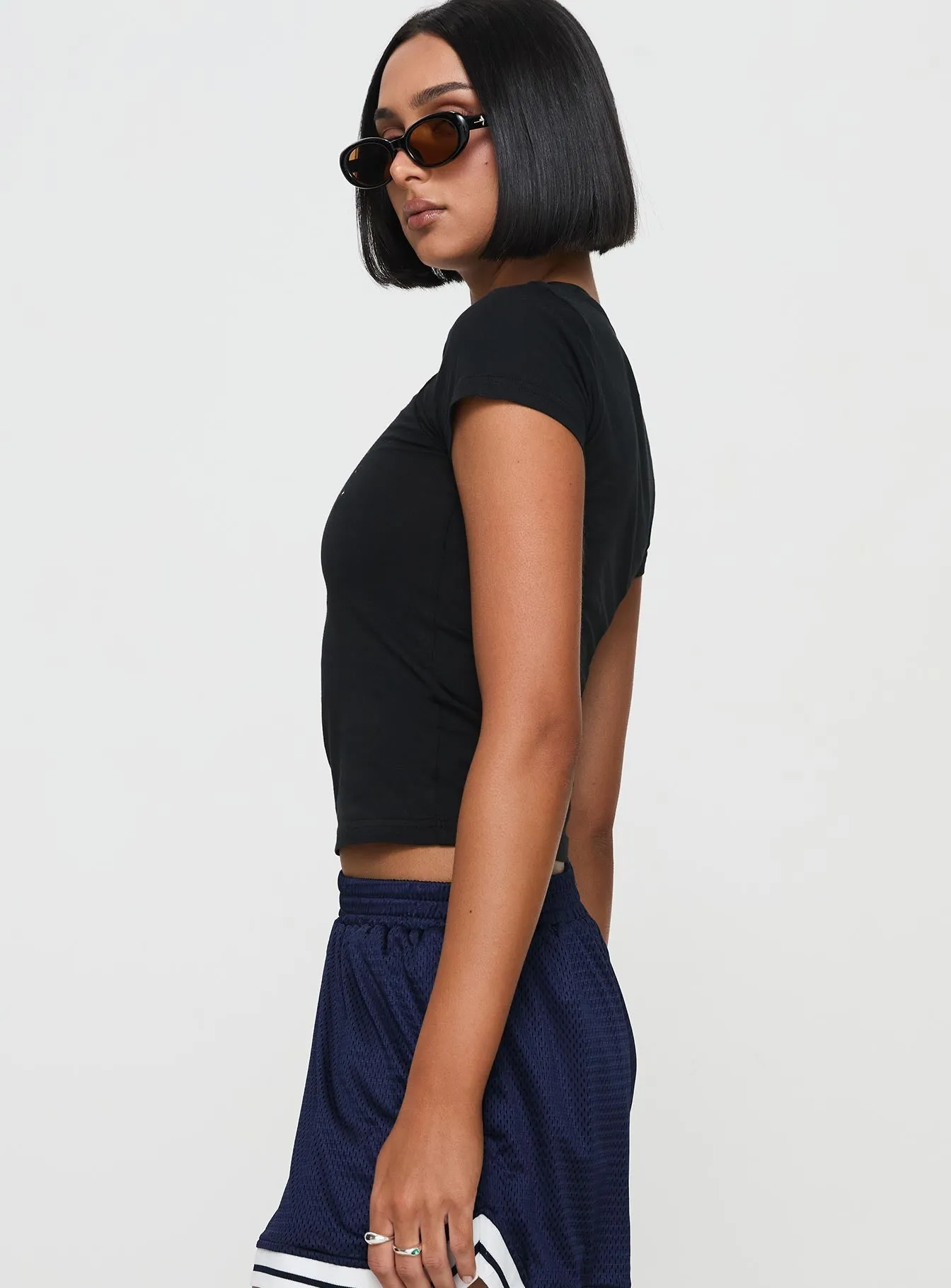 Active Layers California Motel Tee Washed Charcoal