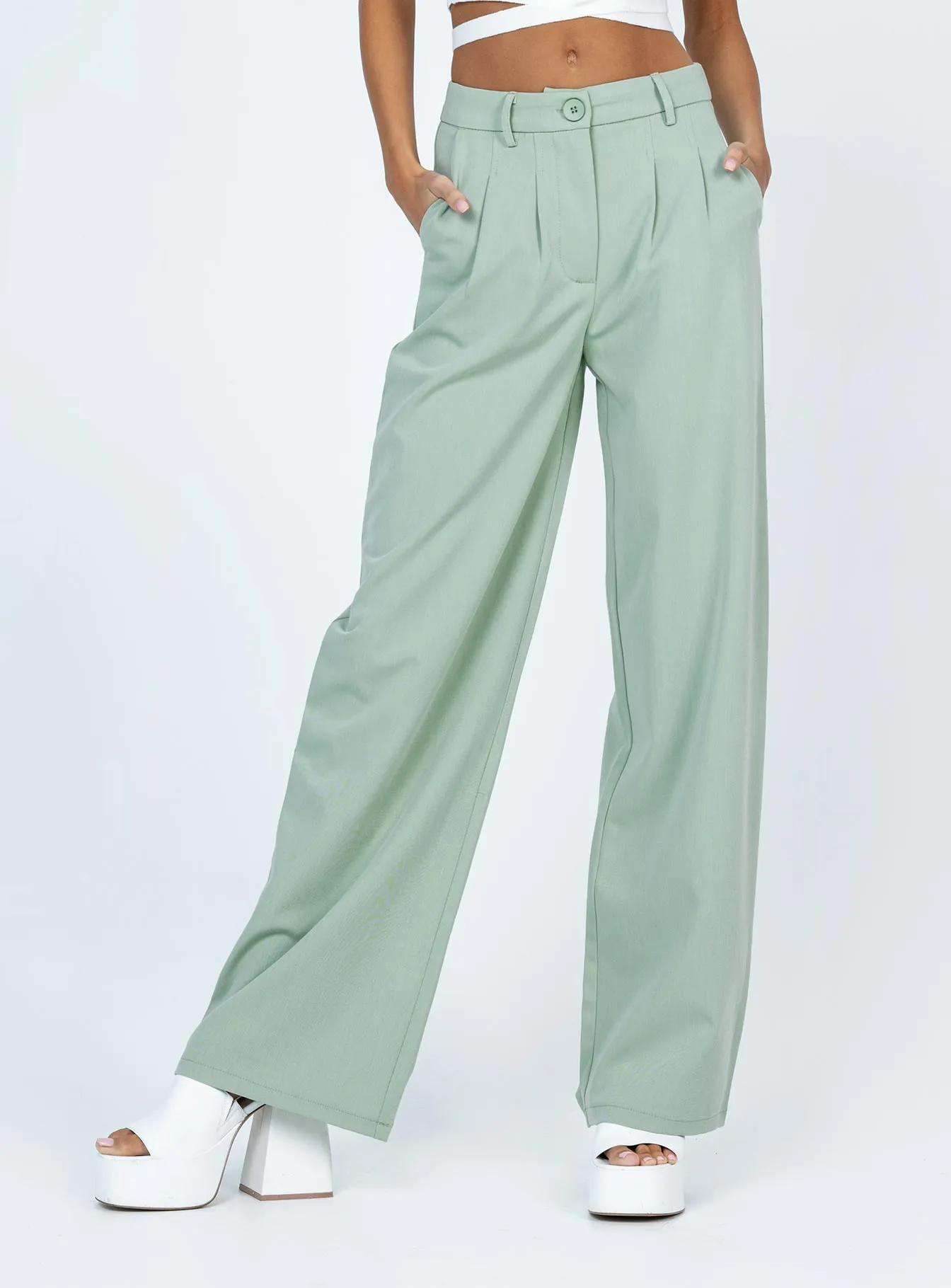 Light Fabric Soft and Stretchy Archer Pants Green