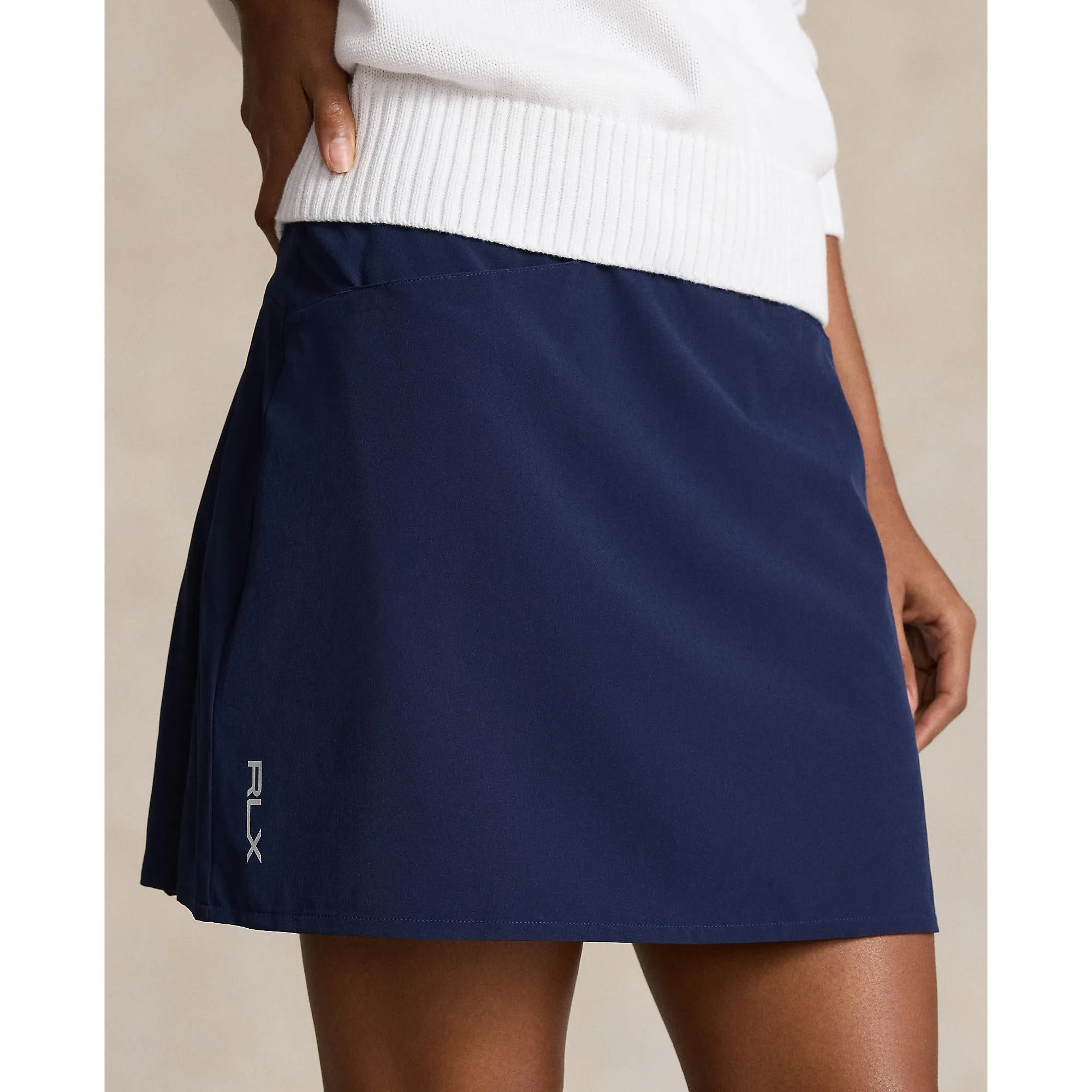 RLX Ralph Lauren Women's Pleated Aim Skort - French Navy Fashion Fusion