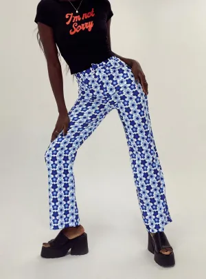Flexible Leg Till Sunrise Pants Blue