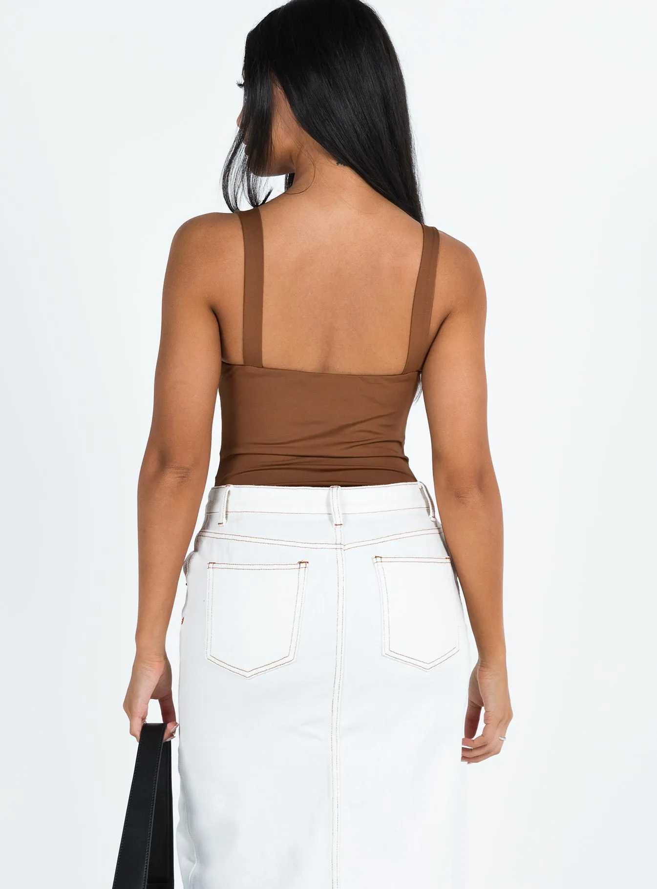 winter bodysuit Sosie Bodysuit Brown