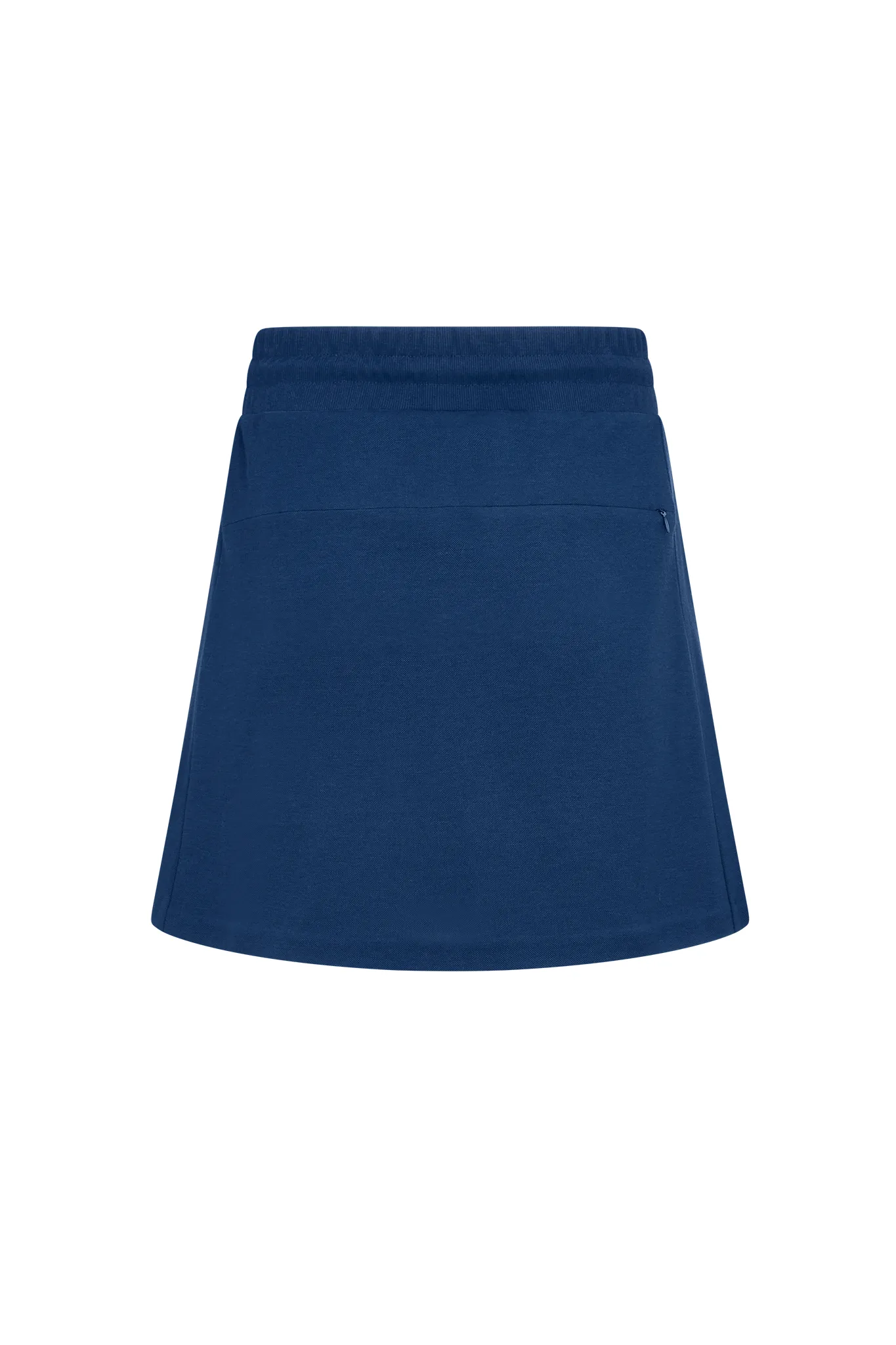 Bold Look Navy Pique Skort
