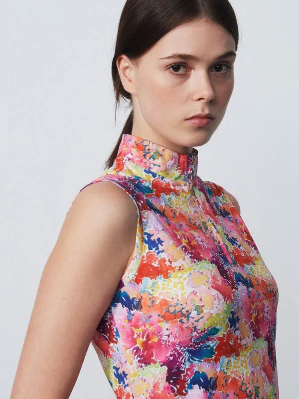 New Mood New Daily Sports Siena Creative Bloom Sleeveless Golf Dress MSP$138