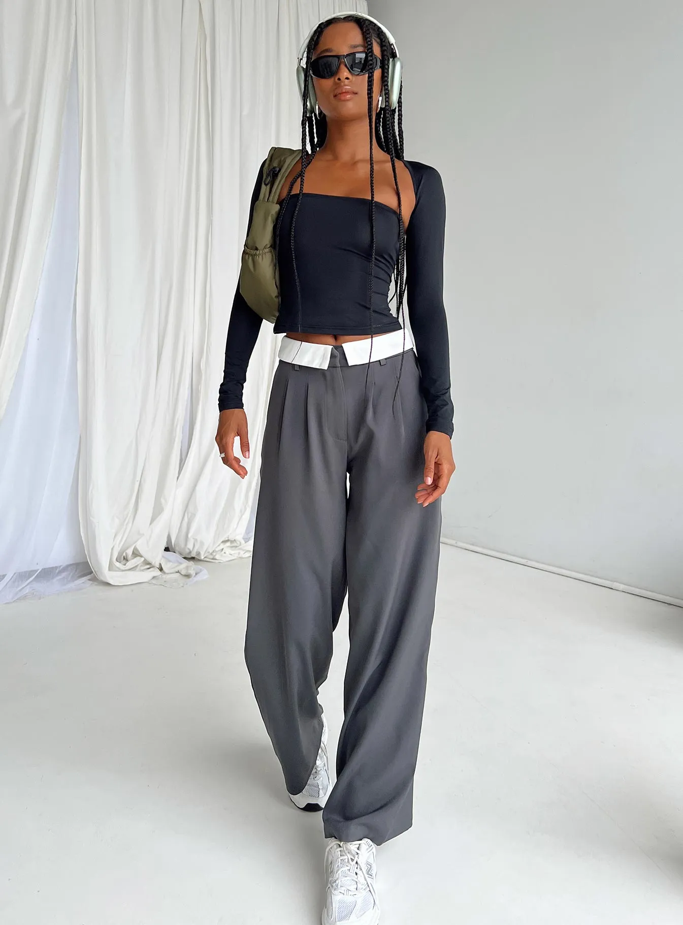 Lacro Pants Slate Smooth Fit Lining