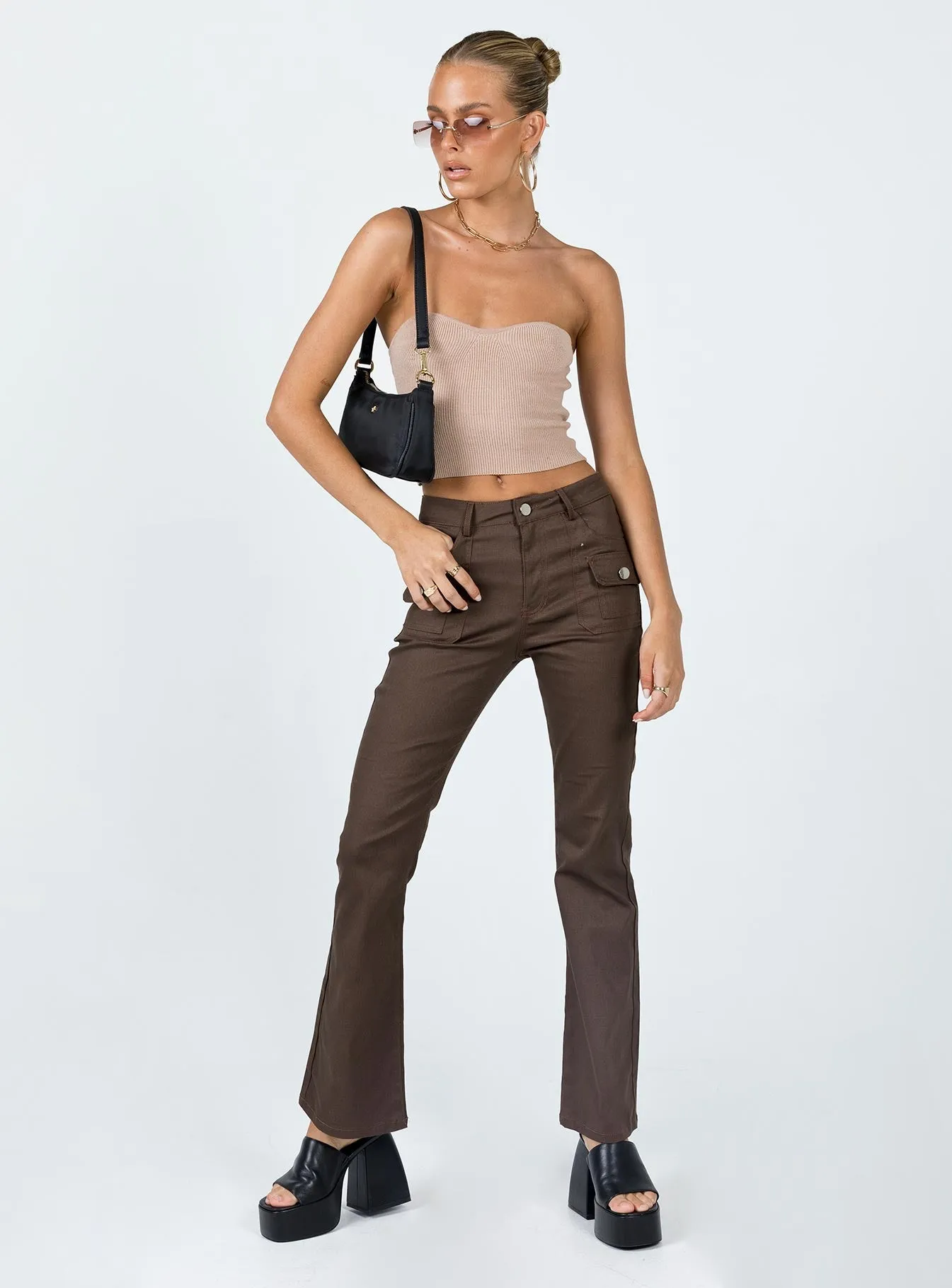 Core Fit Design Neiko Pants Brown