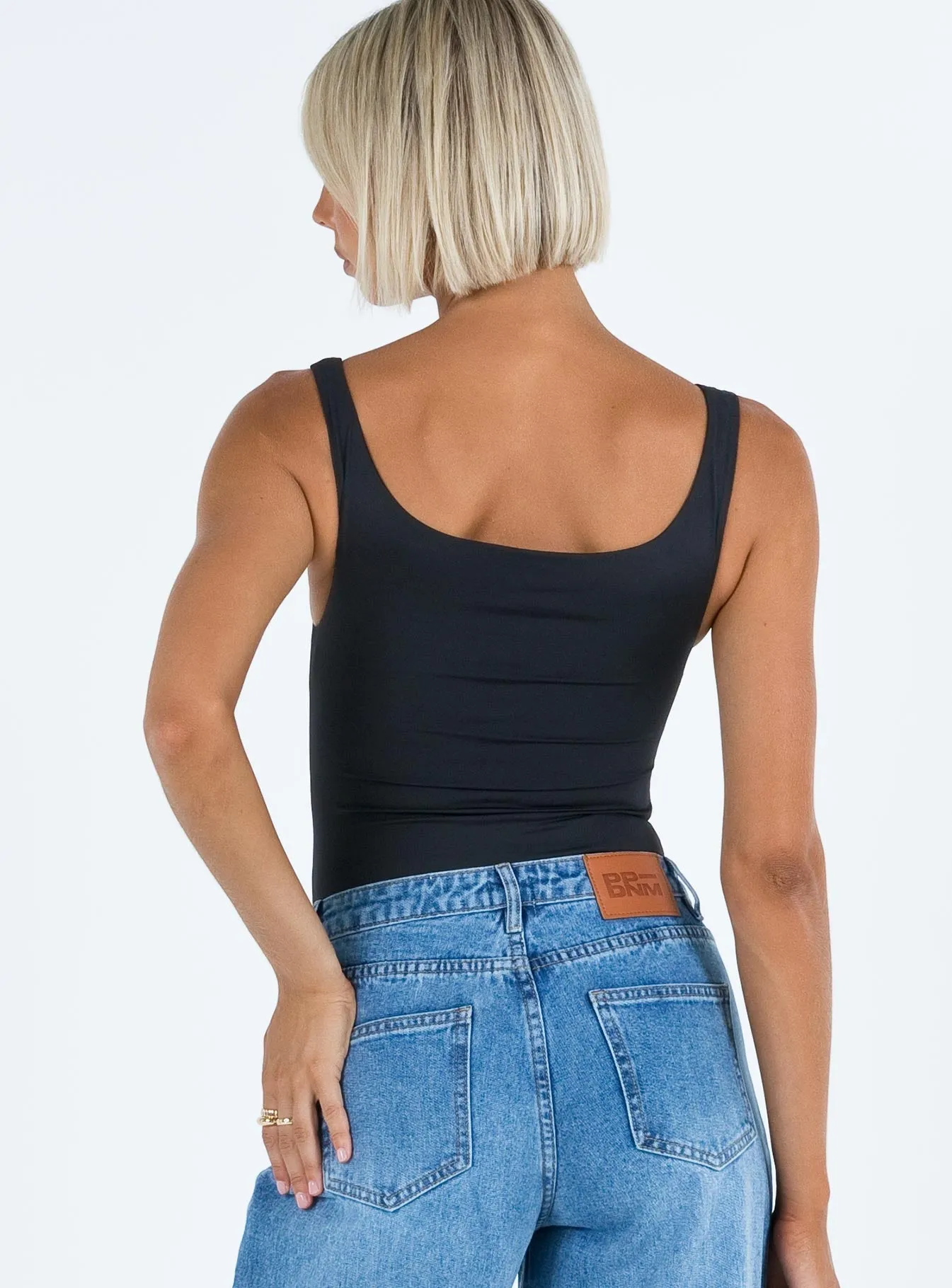 mom bodysuit summer bodysuit Jarocin Bodysuit Black