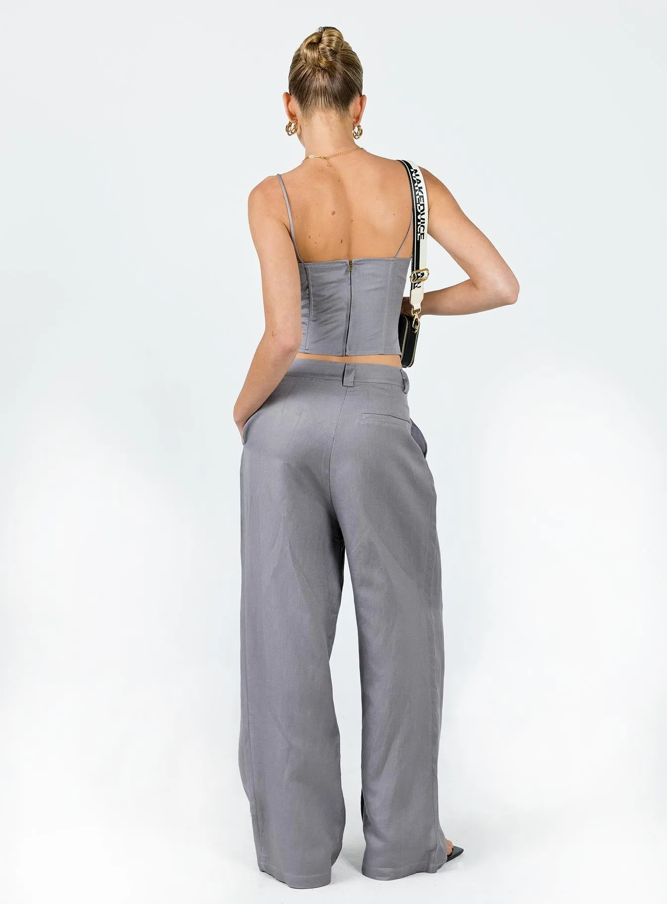 Reflective Trim Options La Quinta Pant Grey