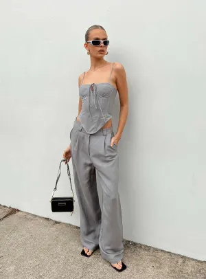 La Quinta Pant Grey Modern Utility