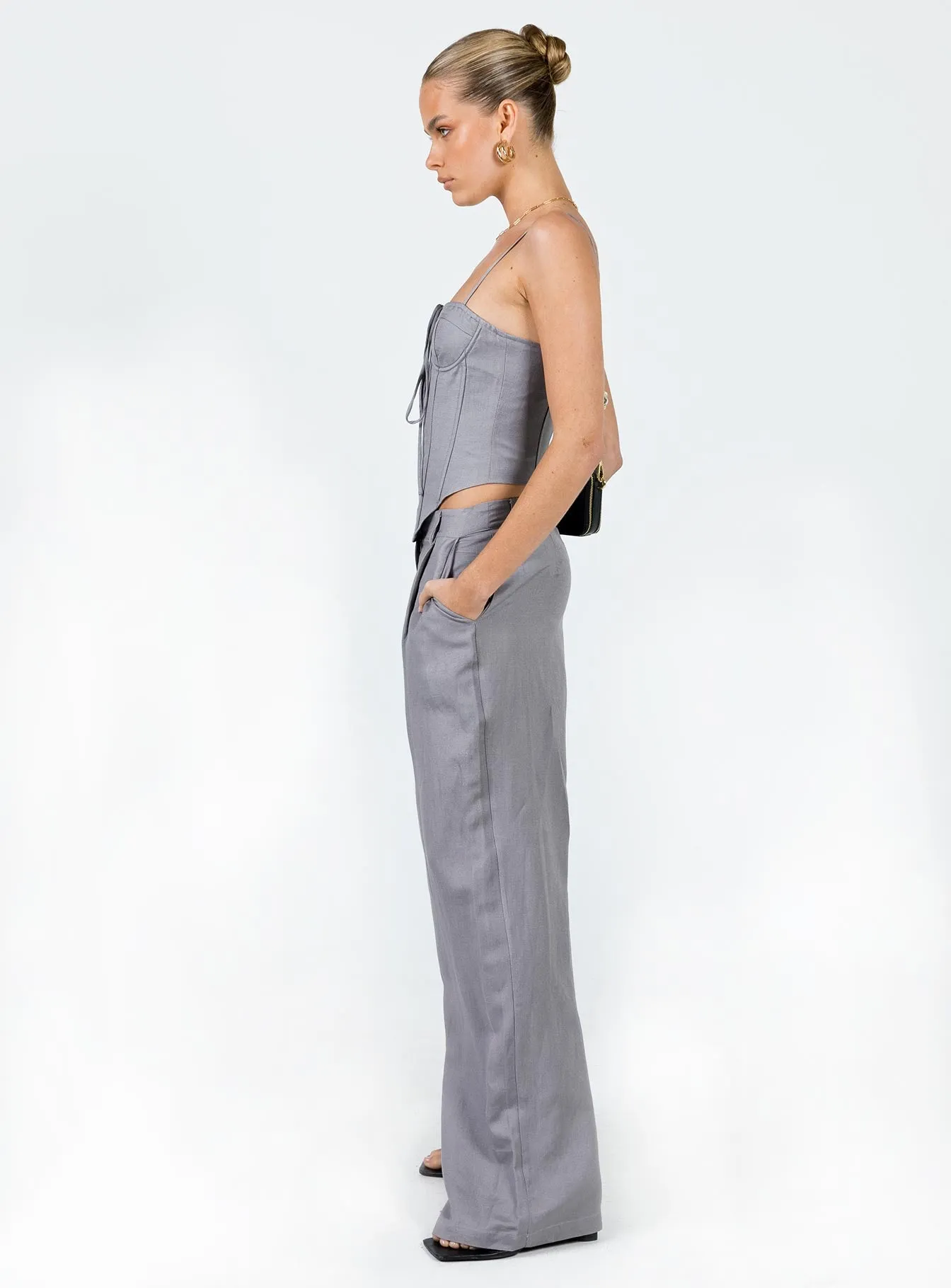 Functional Waist Core Basic La Quinta Pant Grey