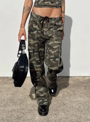 Sight Unseen Camo Cargo AdjustableWaistband