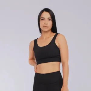 Polyester fabric TOP DEPORTIVO PARA MUJER CON ESCOTE EN LA ESPALDA