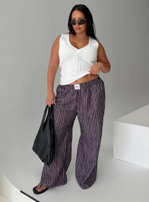 Denim finish Beach House Pants Multi Curve