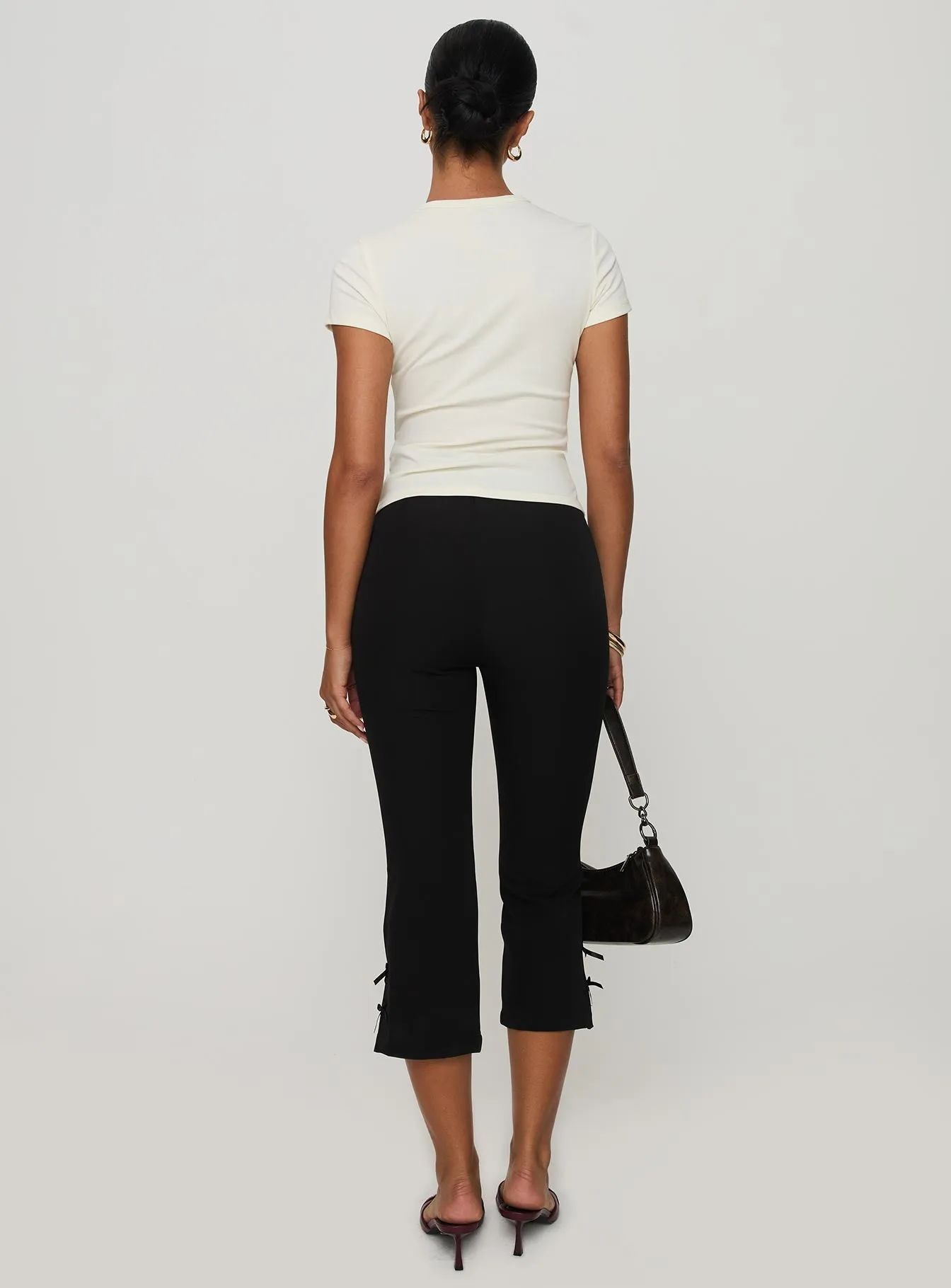 Smooth Fit Lining All-day Flex Mignonette Capri Pant Black