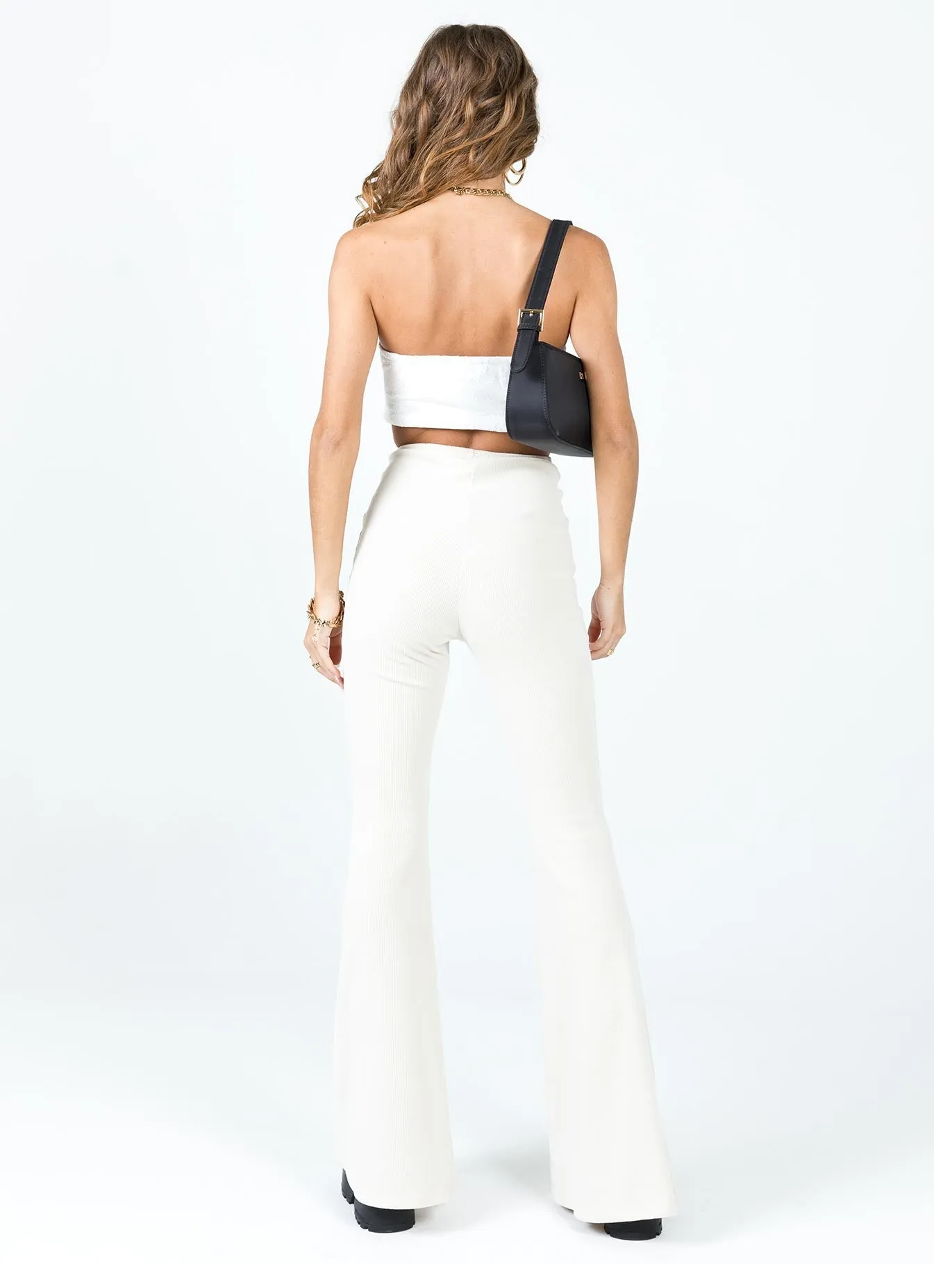Carolina Pants Cream Minimal Cut