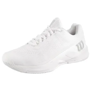 Ventilated Wilson Women's Rush Pro 4.0 - White/White