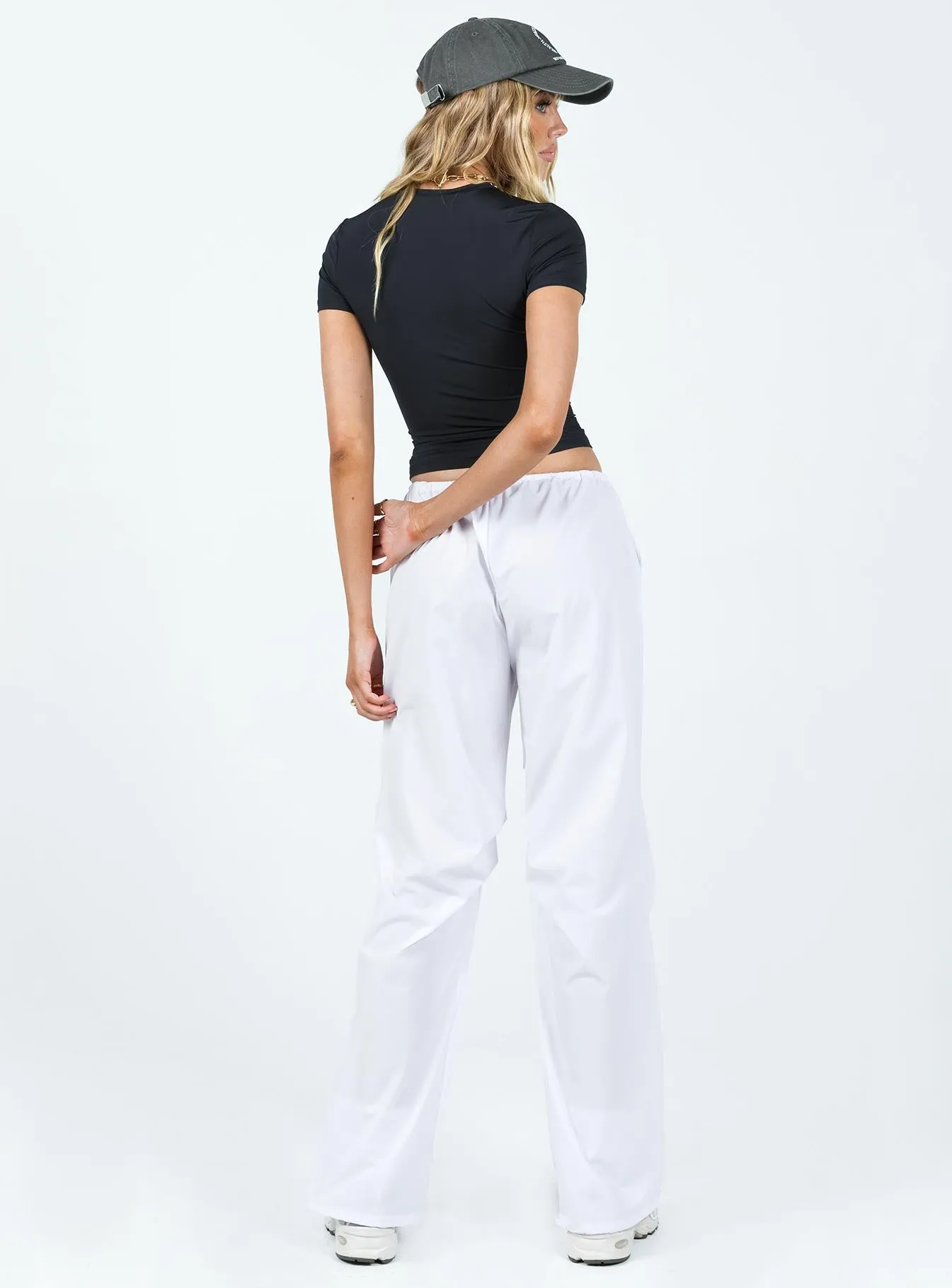 Core Ease Adaptive Fit Snow Parachute Pants White
