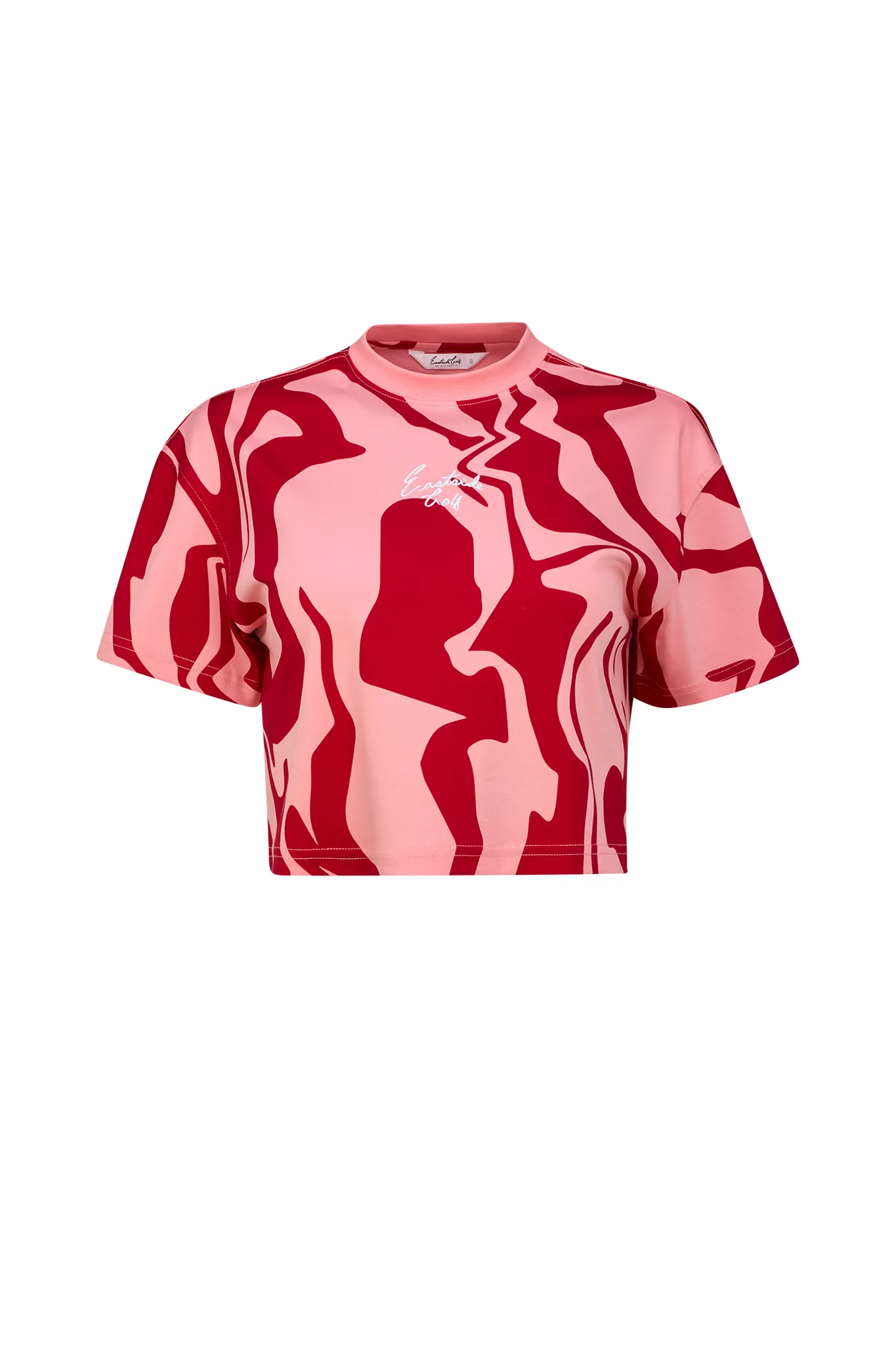 Dianthis LCD Pink Women's Oversized Cropped Tee Classic Smart Cozy Apparel