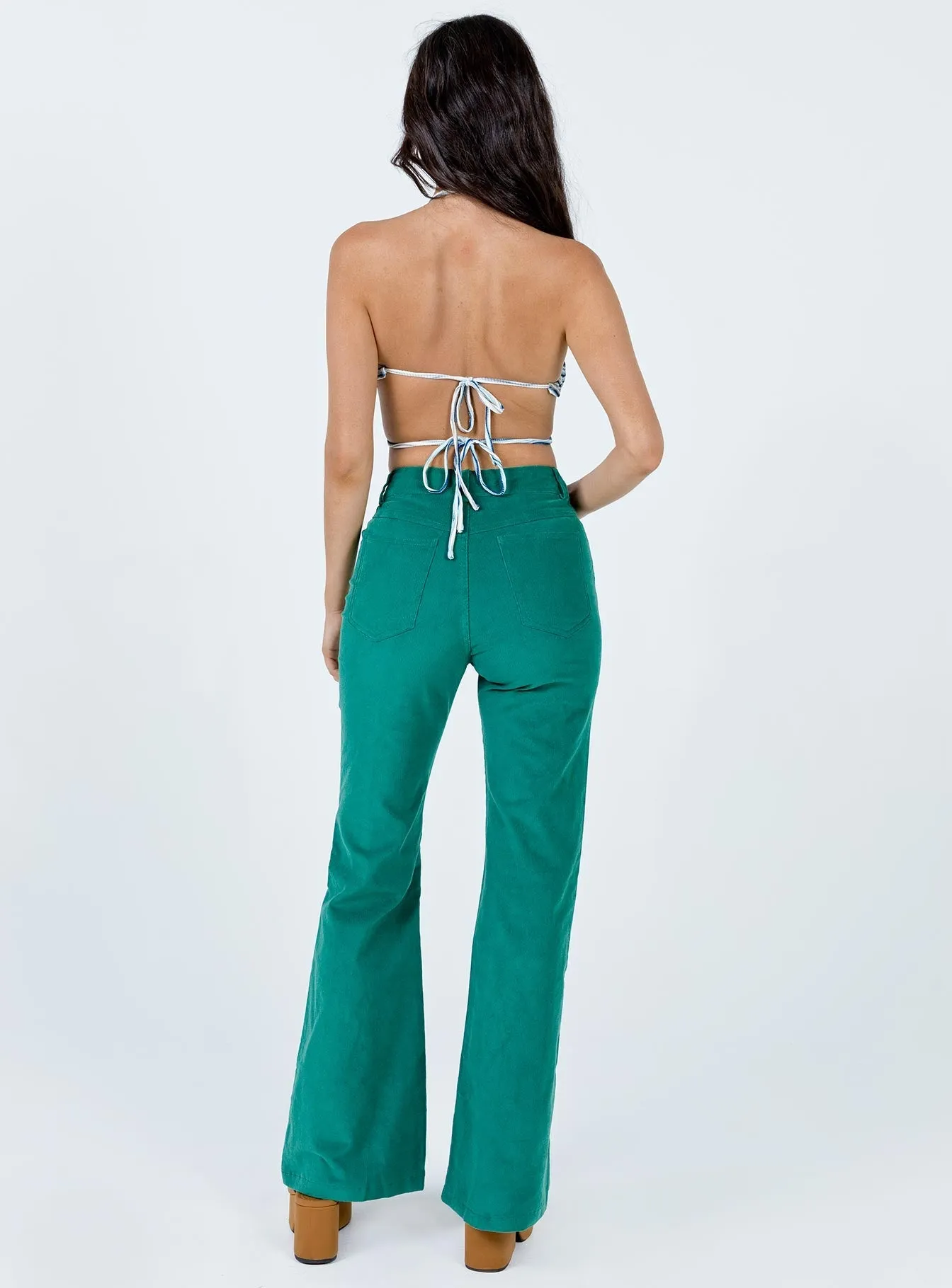 Nadia Pants Green Stylish Look