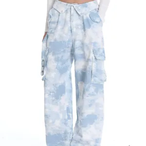 QuickRelease Fasteners Hot Girl Overalls Women's High Waist Straight Wide Leg