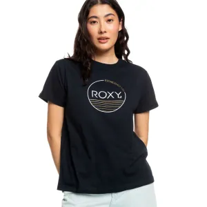 Roxy Womens Noon Ocean Short Sleeve T-Shirt easy to pair Comfort Flex