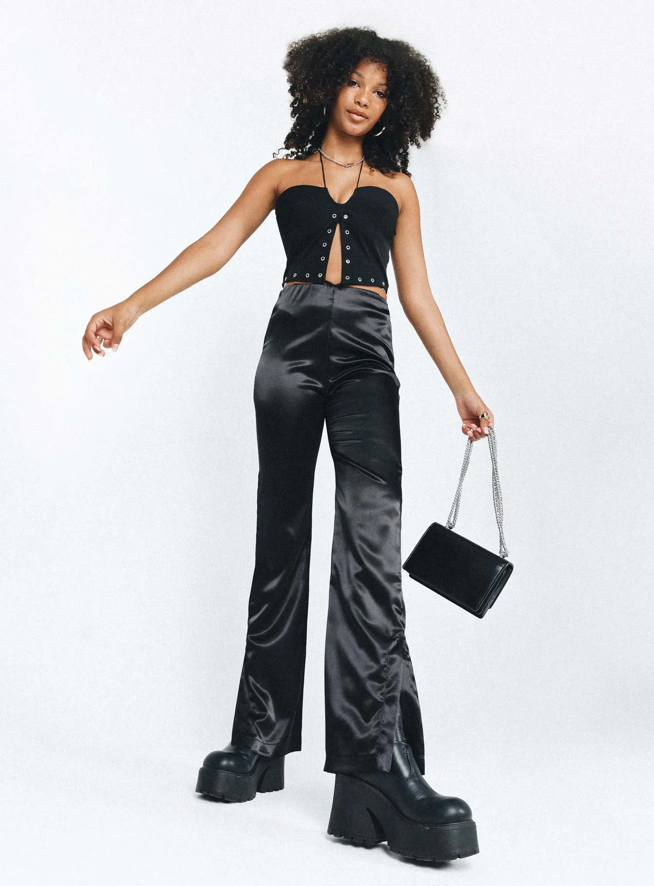 Durable Fabric Matina Pants Black