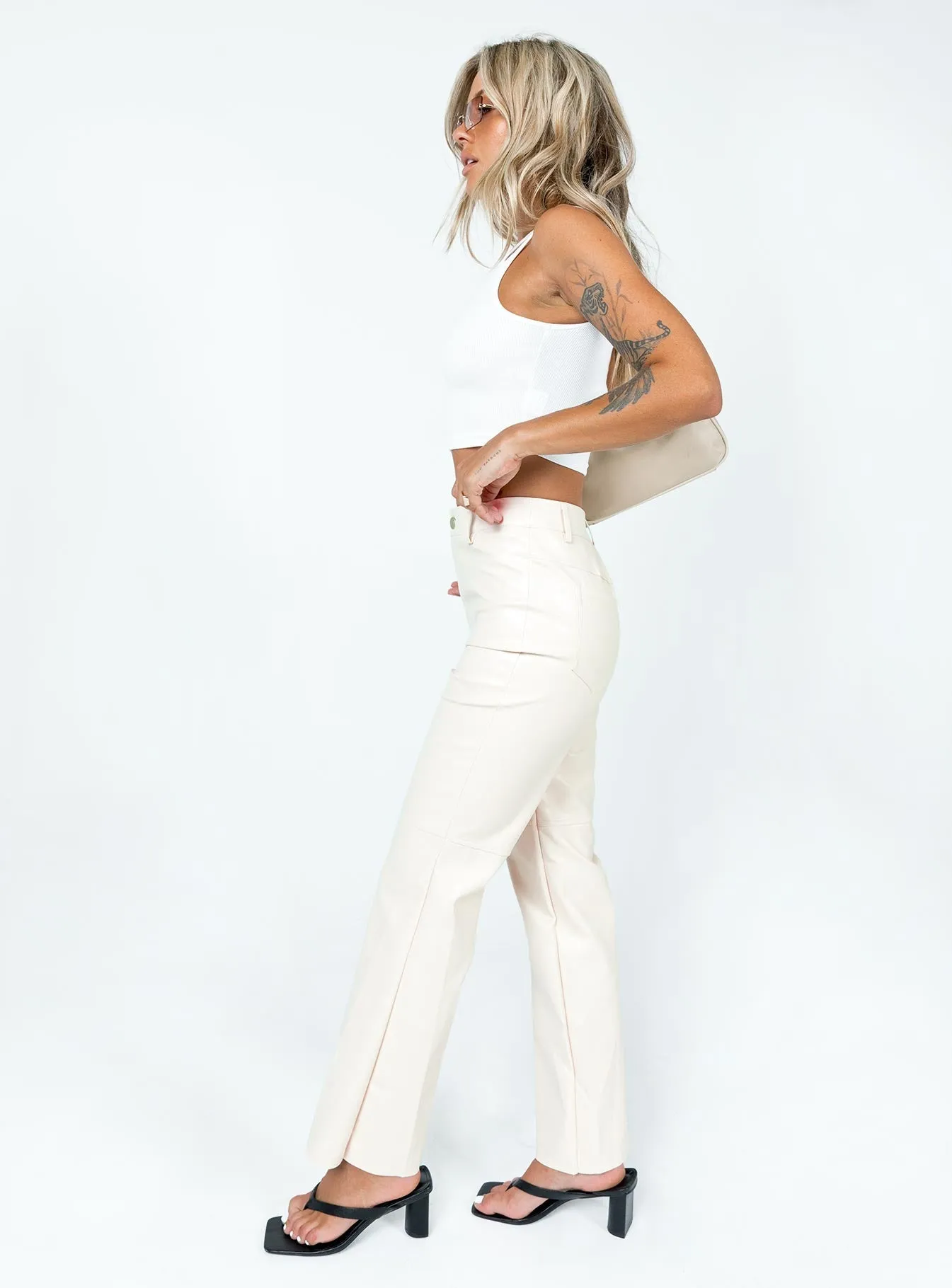 All Day Comfort Functional Comfort Wear Macey Pants Cream