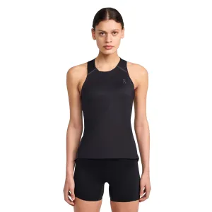 Garment Dyed Finish Non Restrictive Fit Womens On Running Performance Tank