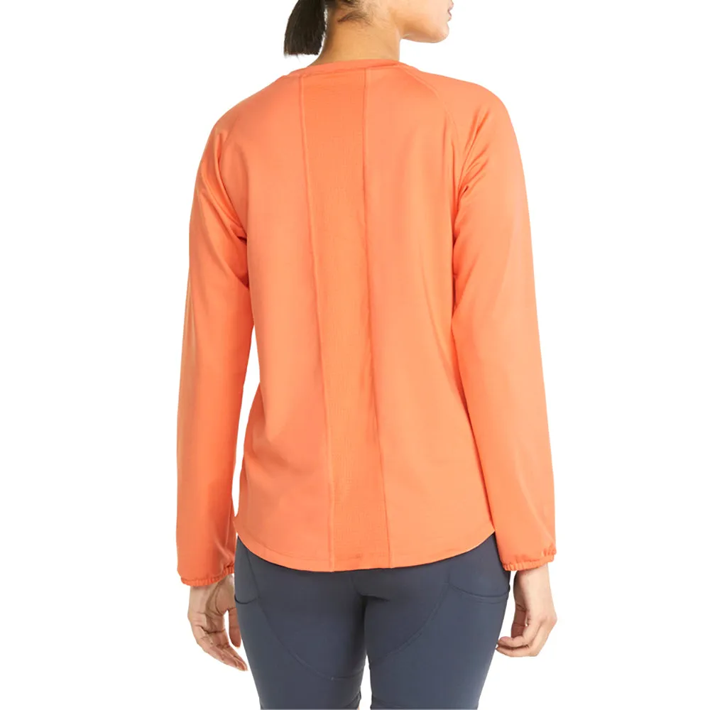 Hoodie Fashion foldable FIRST MILE Crew Neck Long Sleeve Running Sweatshirt