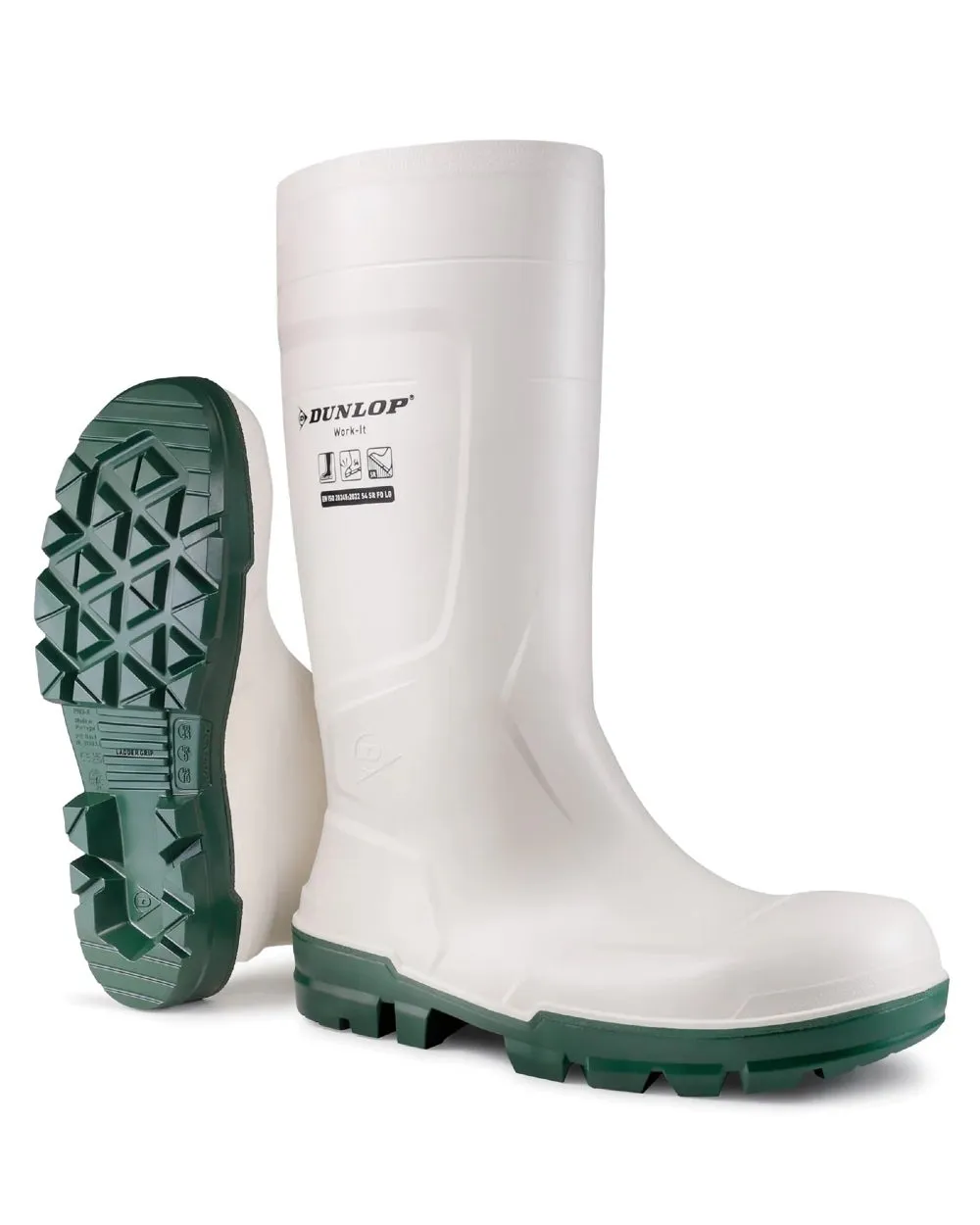 Long-Distance Walk Flexible Material Dunlop Work-It Safety Wellingtons