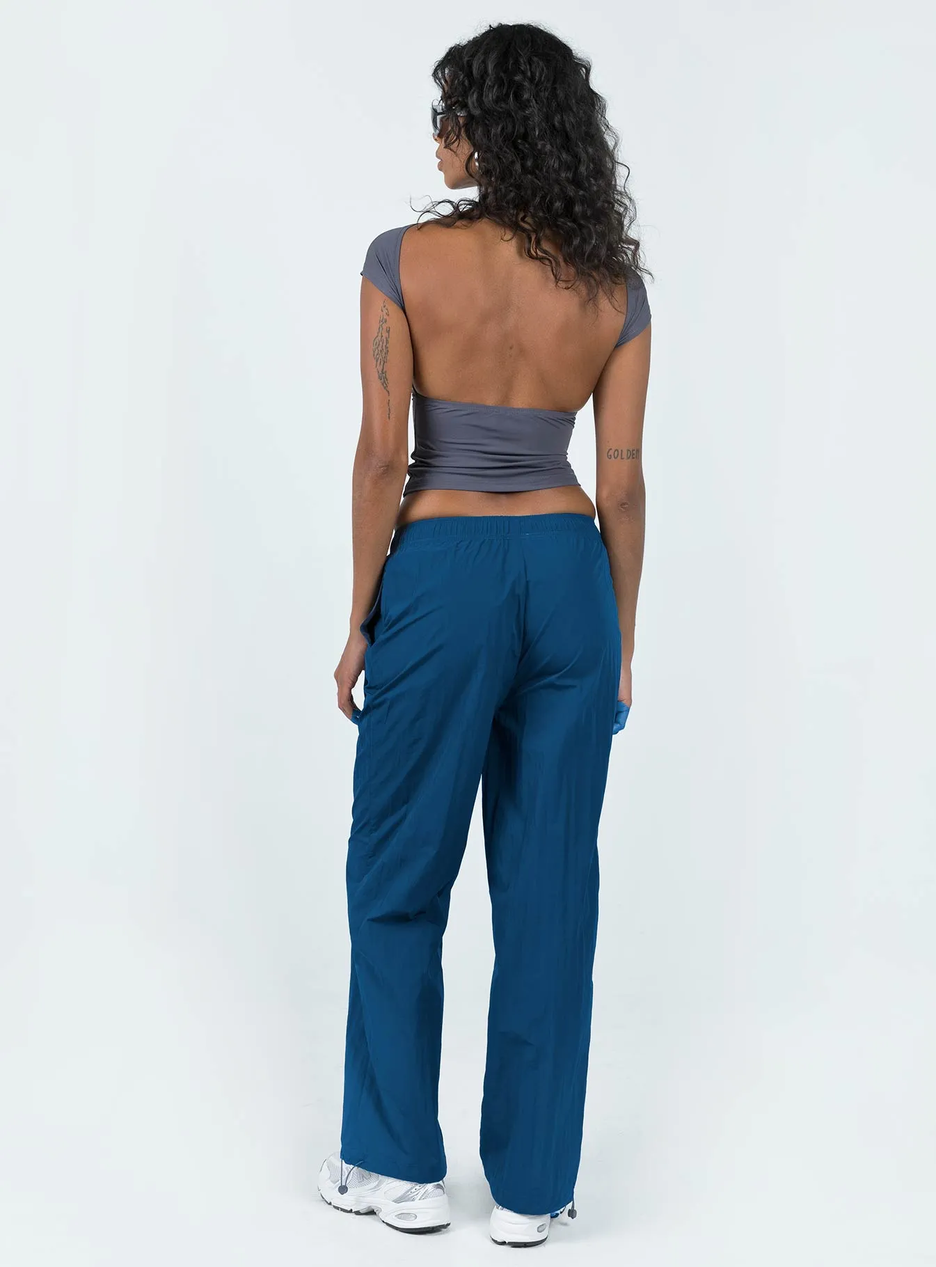 SlimFit Sprint To The End Pant Navy
