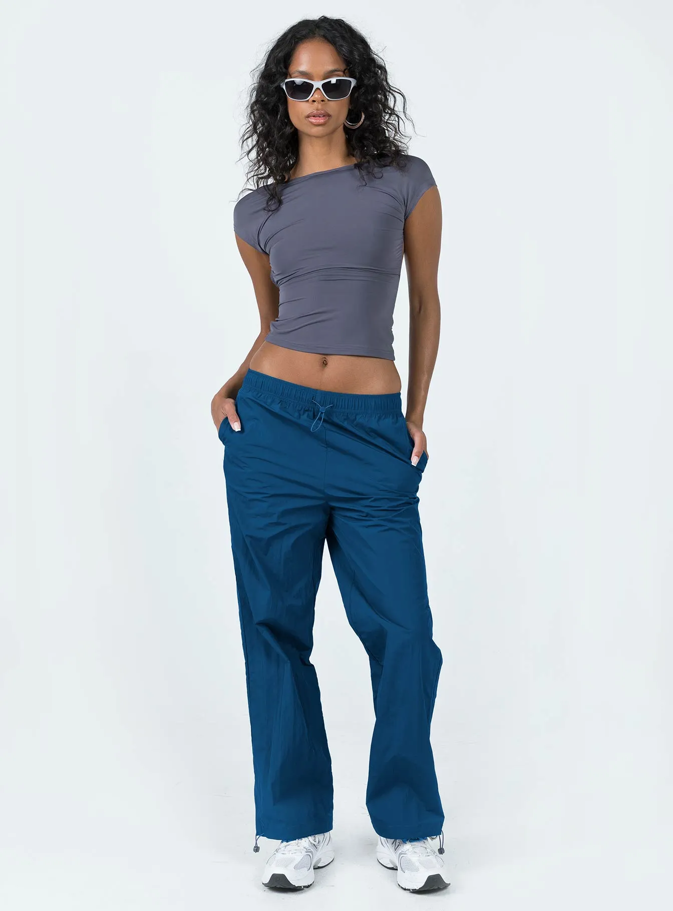 Sprint To The End Pant Navy TouchscreenCompatiblePockets