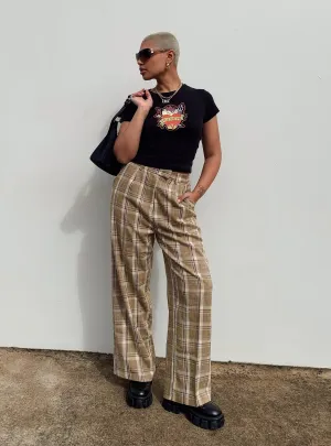 Homebound Pants Brown LowProfileTopstitching