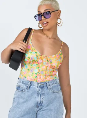 Chandler Bodysuit Floral training bodysuit
