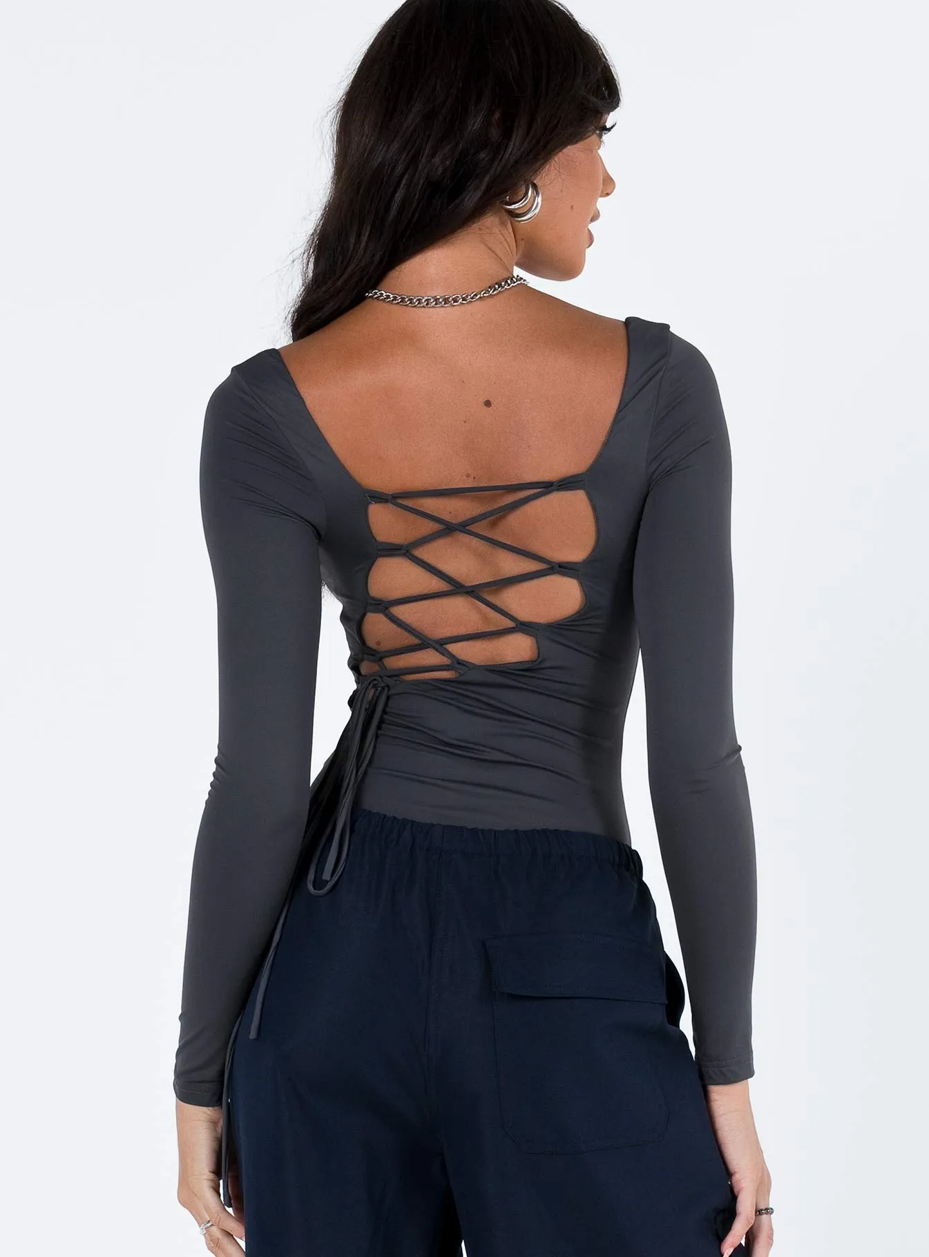 nylon bodysuit Corthay Bodysuit Grey