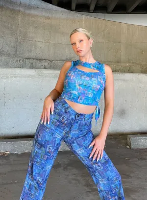 Flexible Cut The Ragged Priest Info Flares Drill Blue