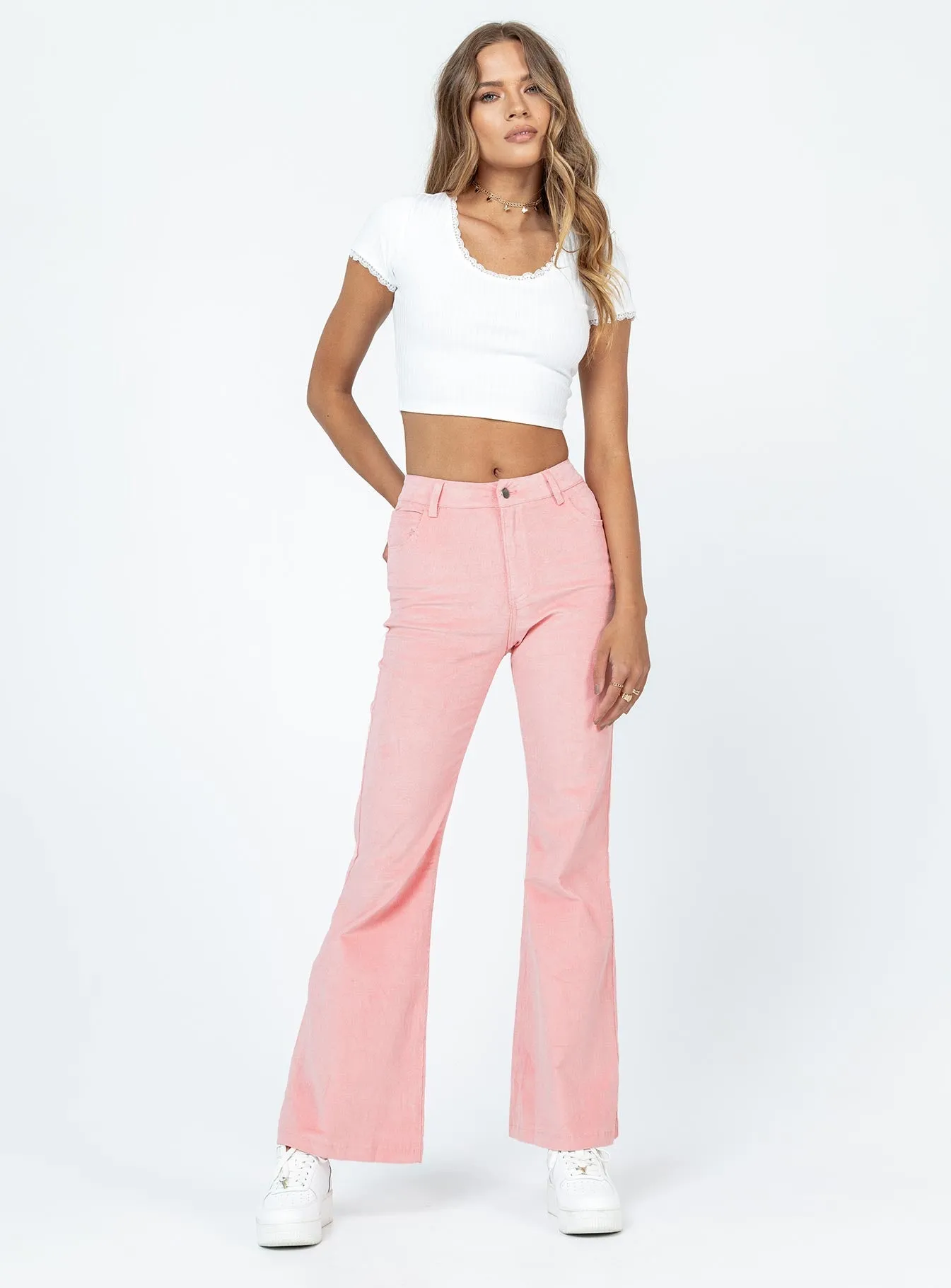 Minimalist Fit Nadia Pants Pink
