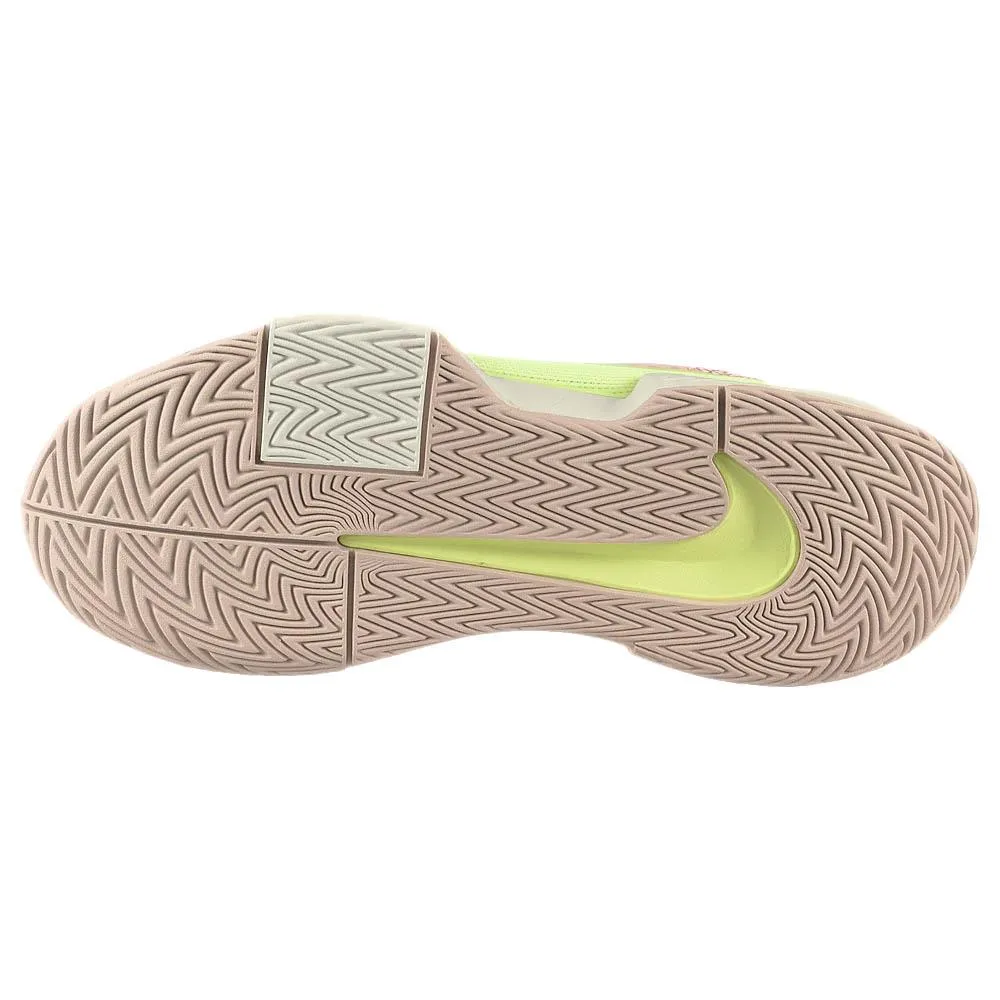 Ergonomic Heel Design Orthopedic Friendly Footbed Nike Women's Air Zoom GP Challenge Pro - Premium - Phantom/Barely Volt