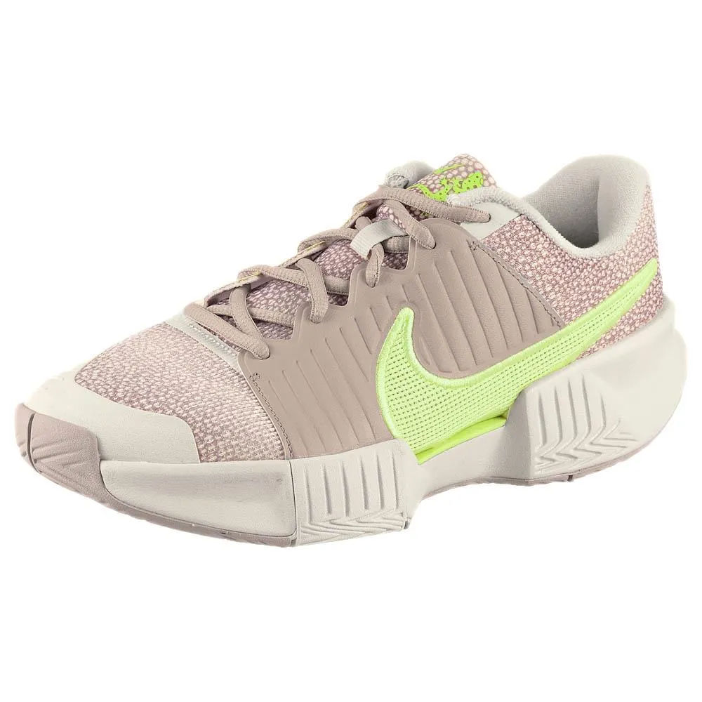 Nike Women's Air Zoom GP Challenge Pro - Premium - Phantom/Barely Volt Seamless construction Reinforced Eyelet System