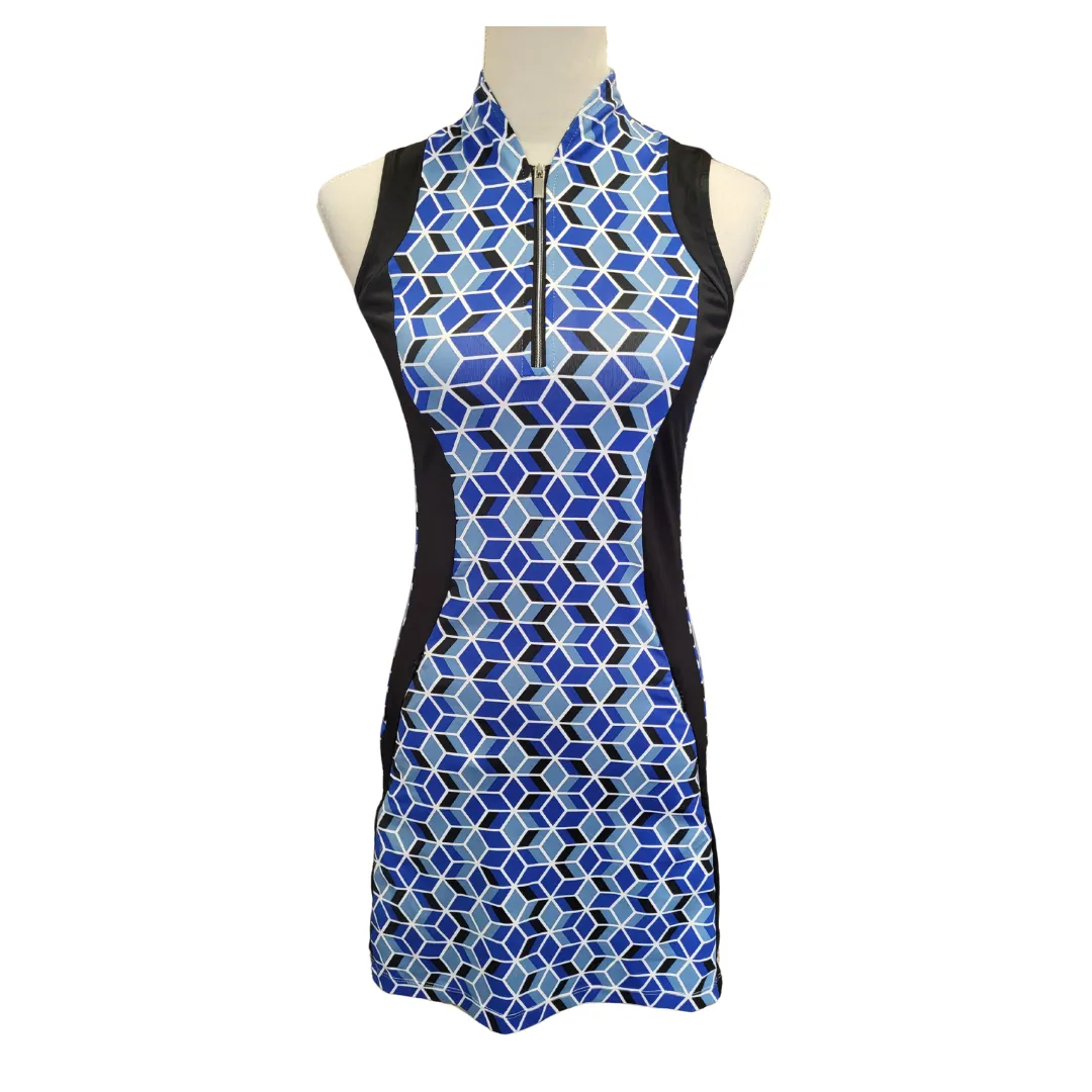 Tail Activewear Chrysolite Print Sleeveless Golf Dress Size XXS MSP$110 Relaxed Fit Flattering Fit Wear