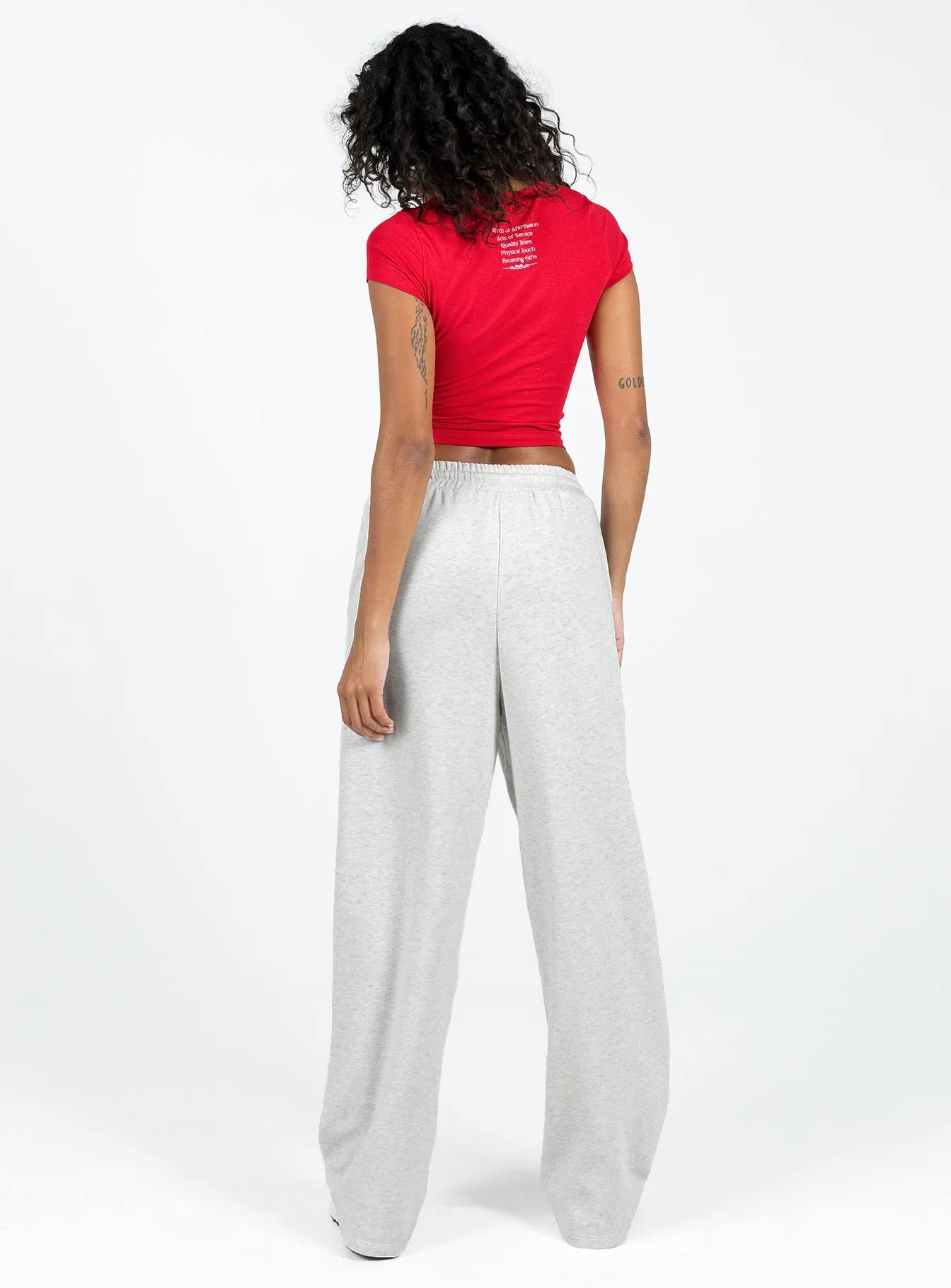 Lanter Pants Grey Marle Thermal Regulating Fabric