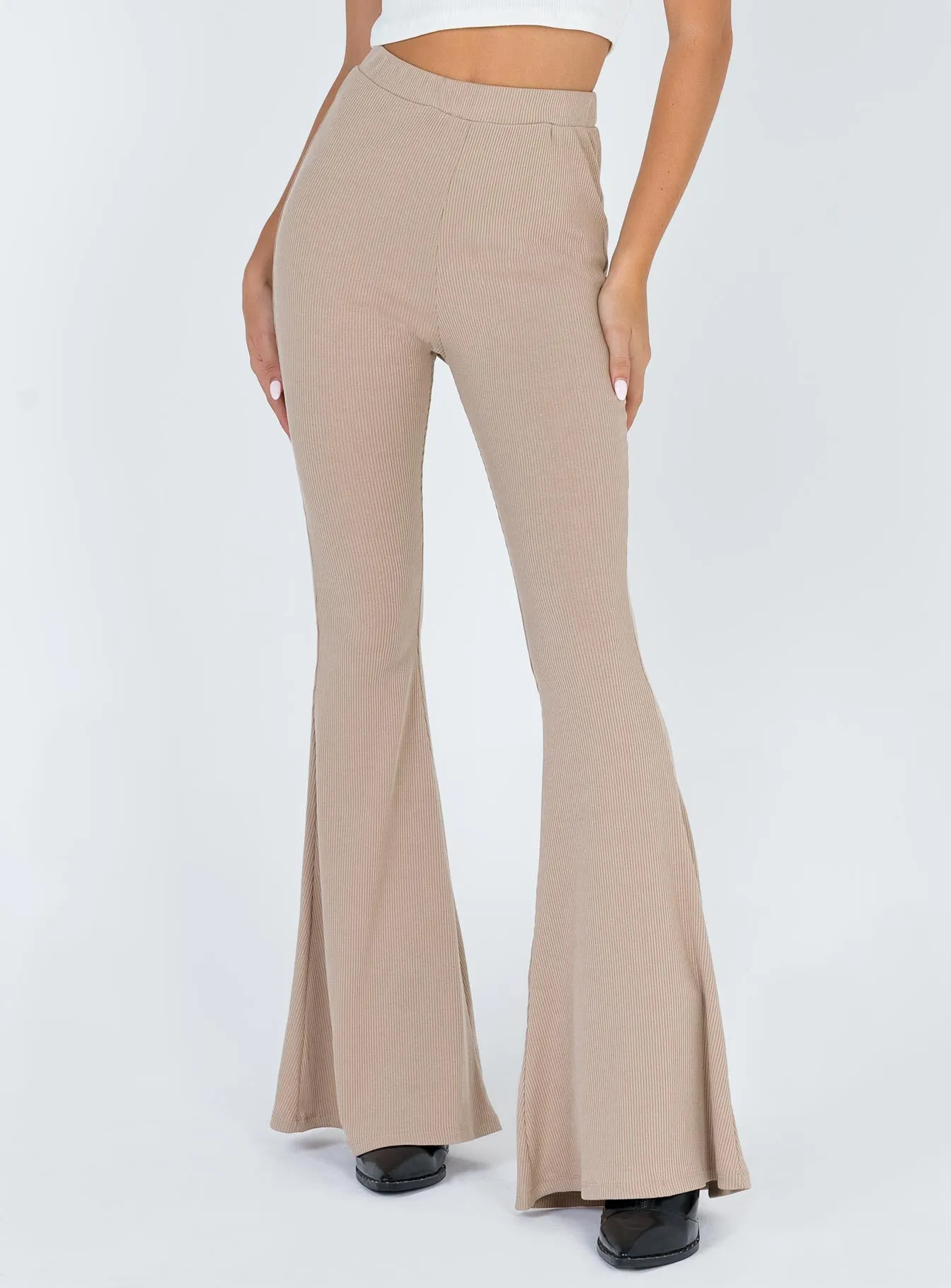 Rita Roberts Flares Comfortable Leg Minimalist Look