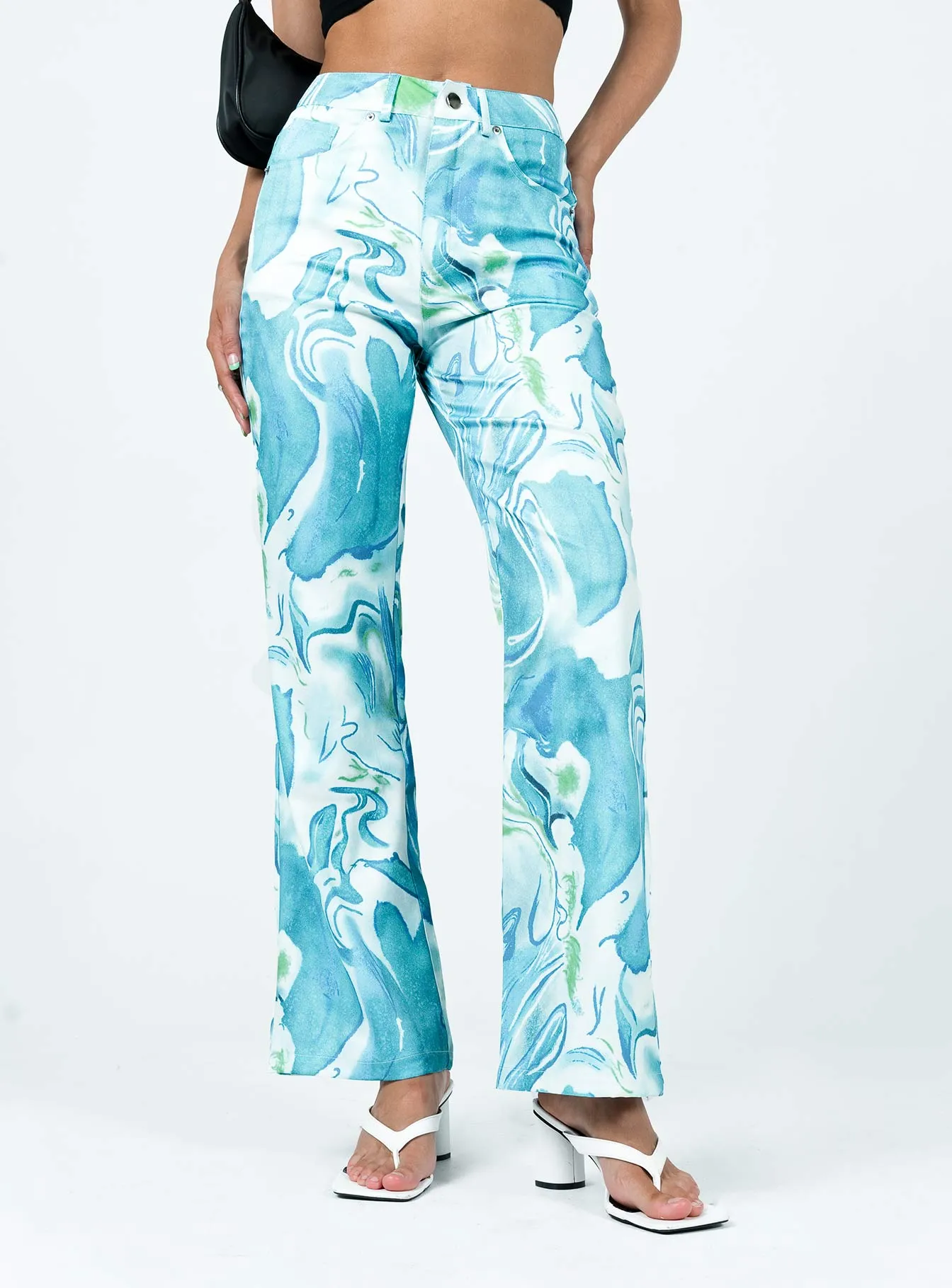 Helda Pants Blue Warm Layer Essential Layer