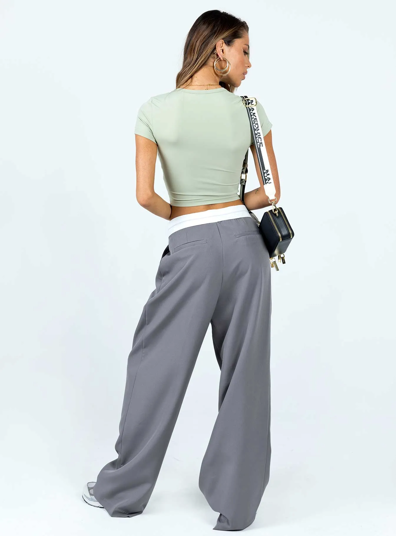 City Of Angels Pant Spanish Grey WindproofLayer Zip Pocket