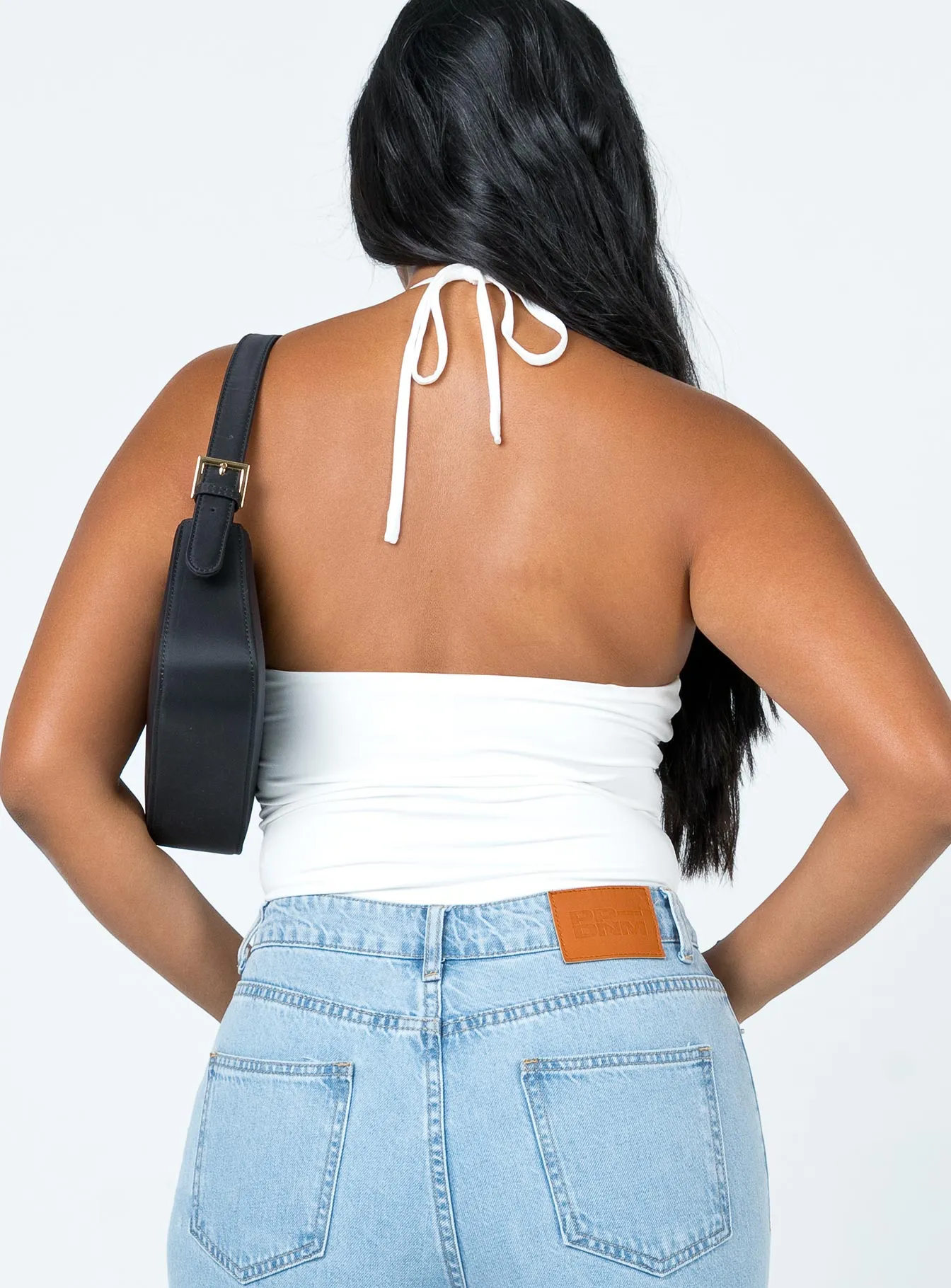 Tina Bodysuit White office bodysuit