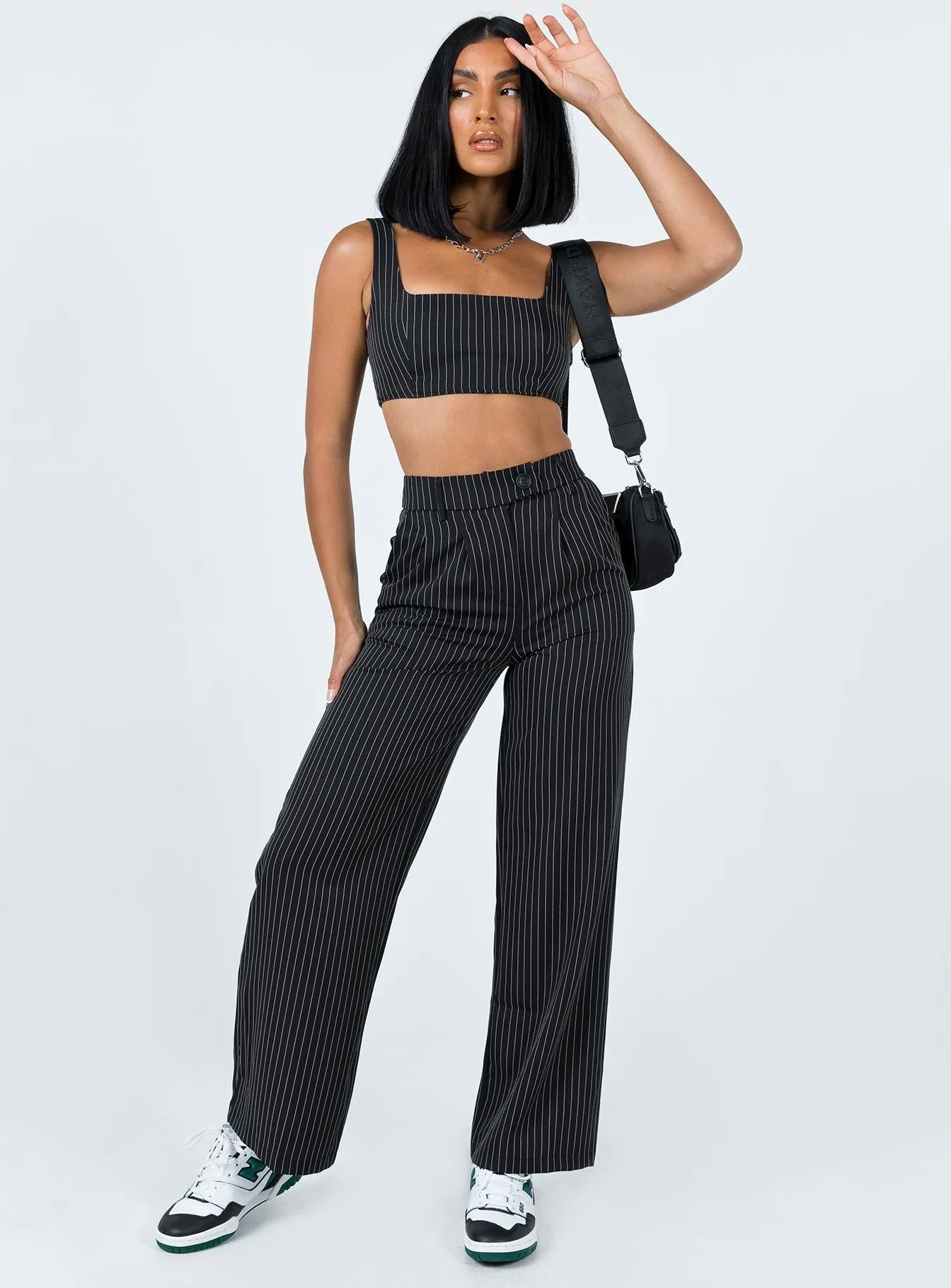 Huxley Set Black Stripe Breathable wear