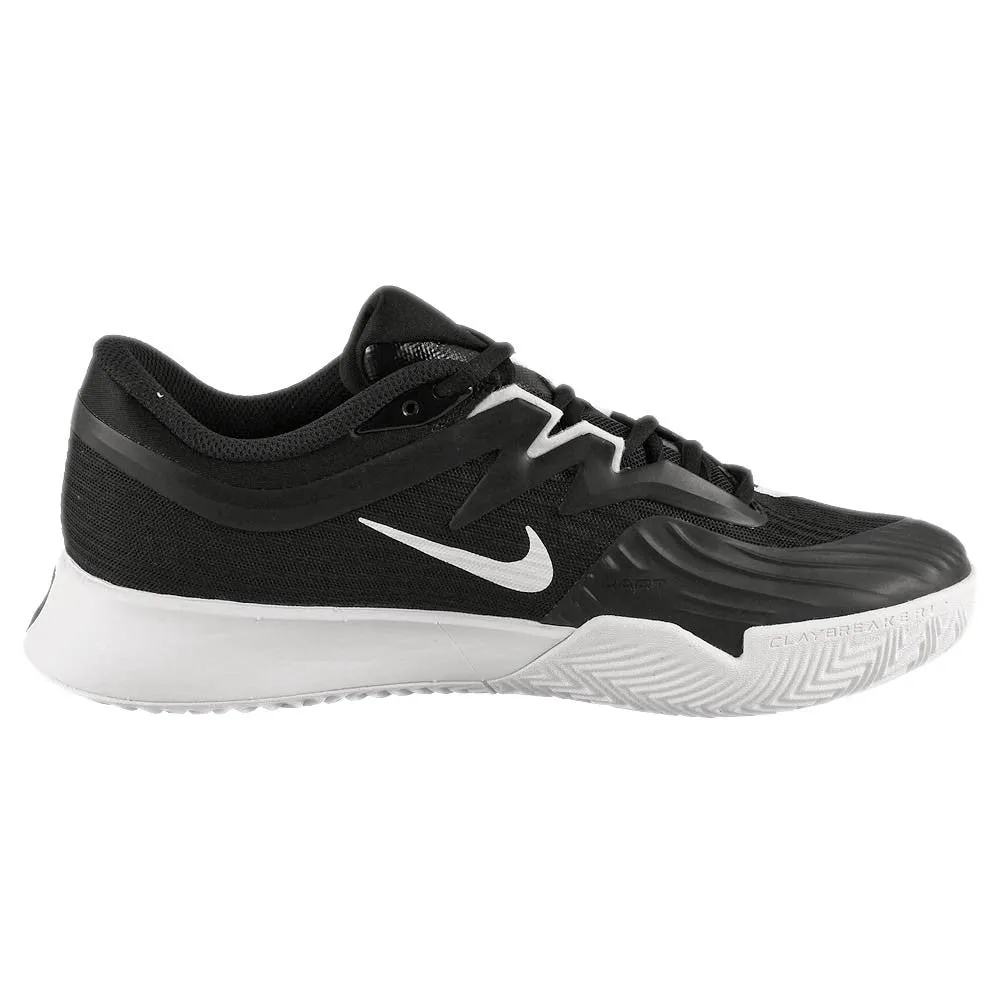 Nike Women's Air Zoom Vapor Pro 3 - Clay - Black/White Sporty Ergonomic Shape