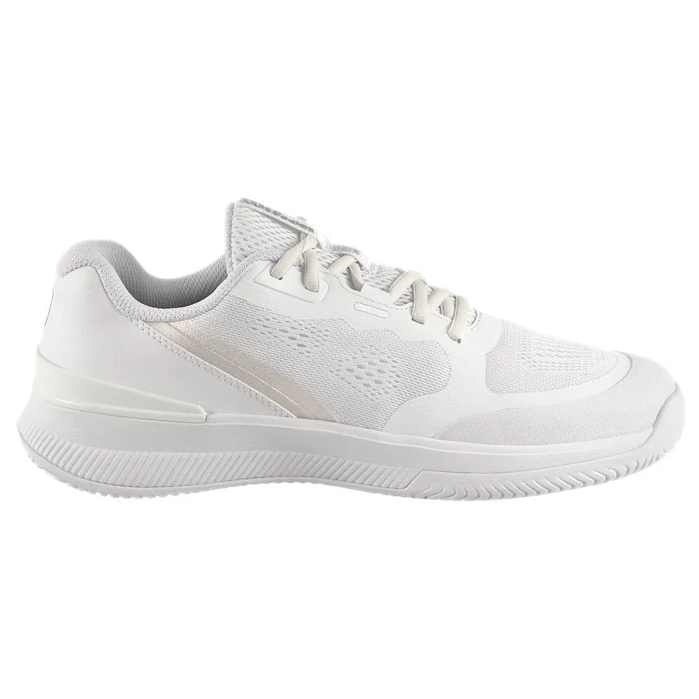 Breathable Material Anti Abrasion Wilson Women's Intrigue Pro - White/Silver