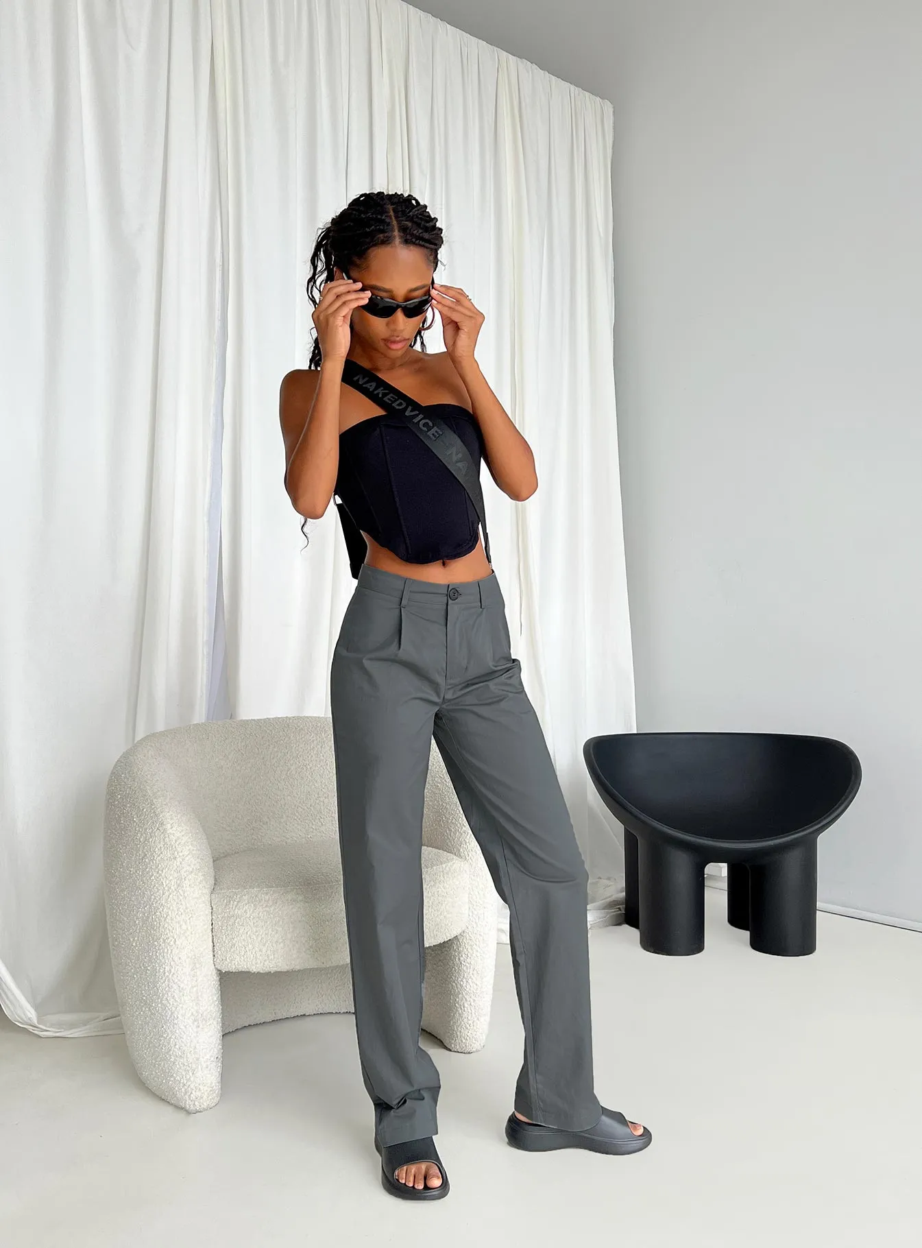 Cozy Essentials Titius Pants Slate